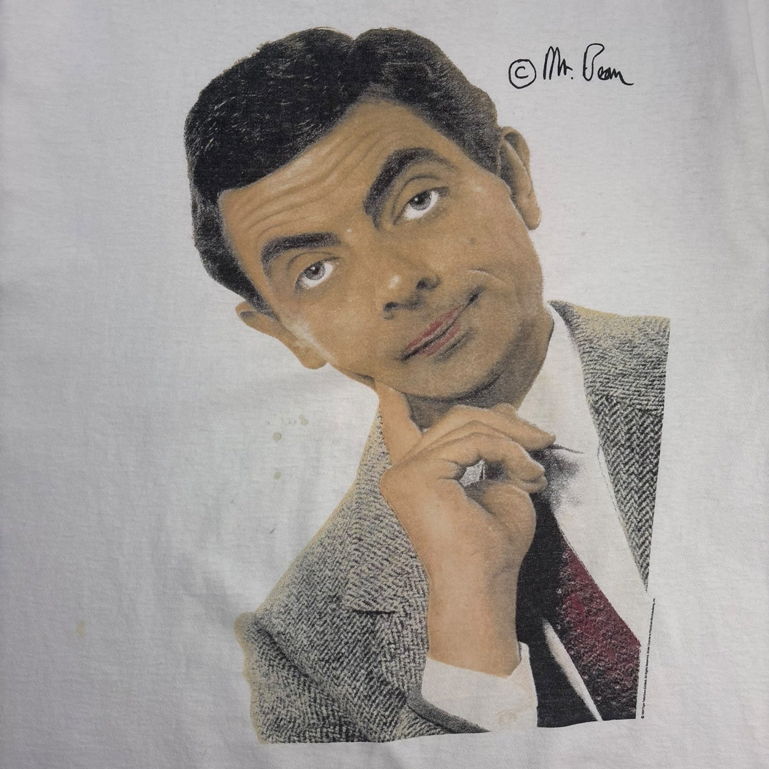 1996 Mr. Bean Big Face Promo T-Shirt