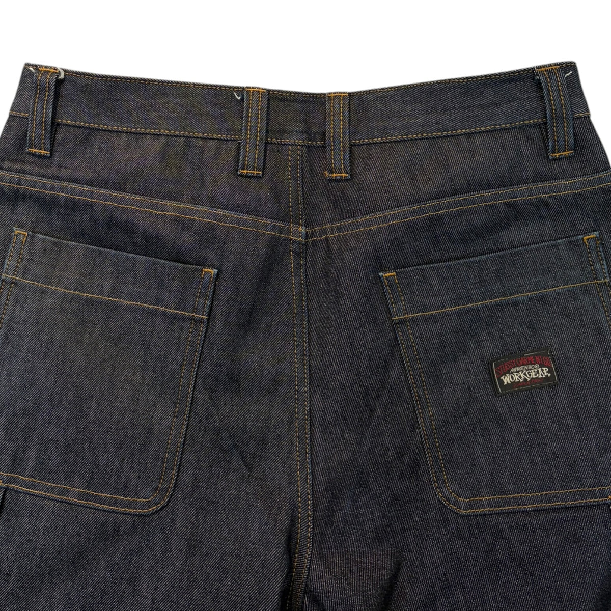 Stussy Carpenter Pants Raw Indigo Denim