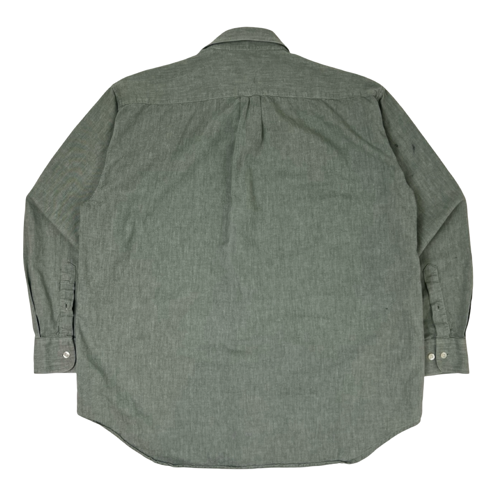 Vintage Valentino Jeans Button Up Shirt Green