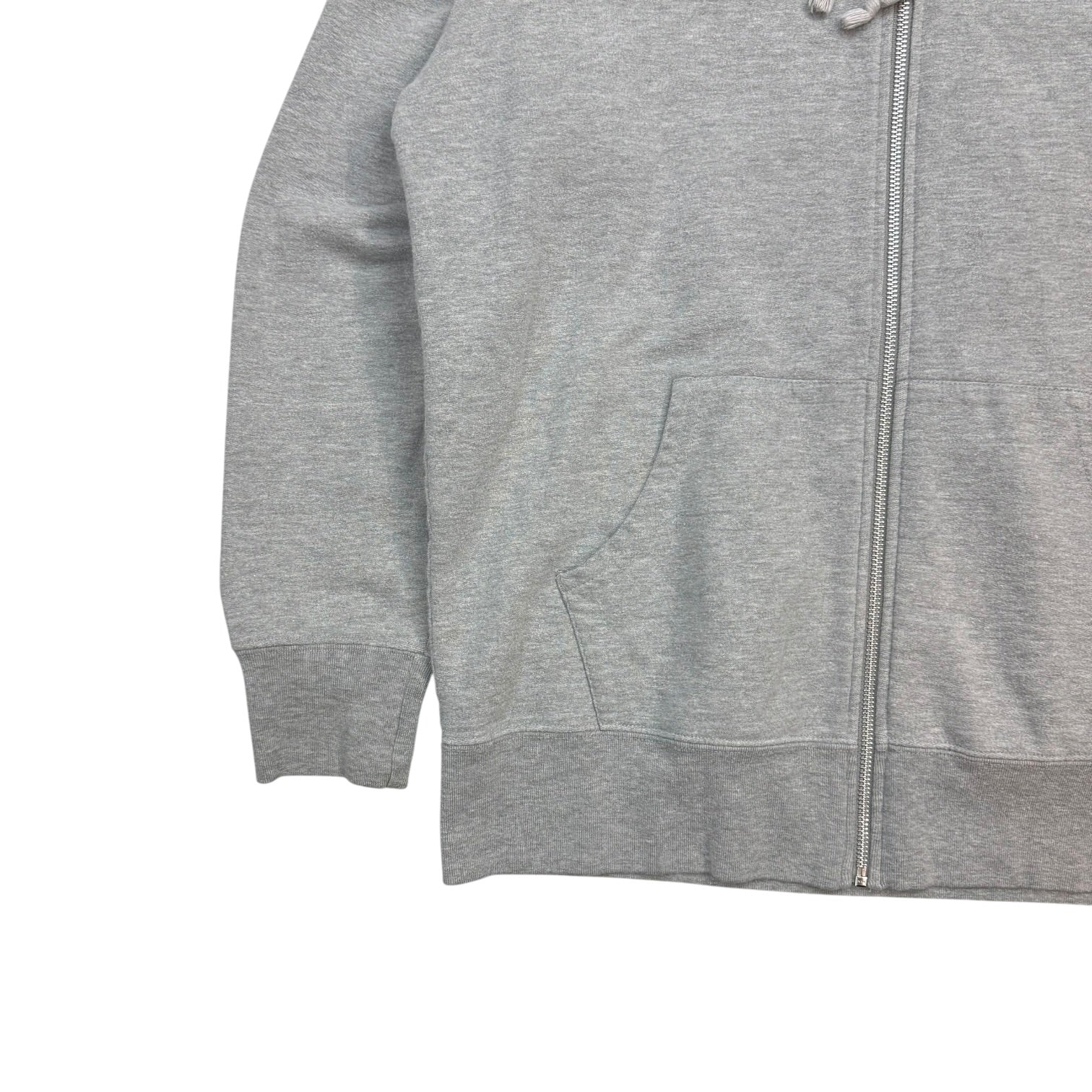 Supreme Zip Up Hoodie Grey