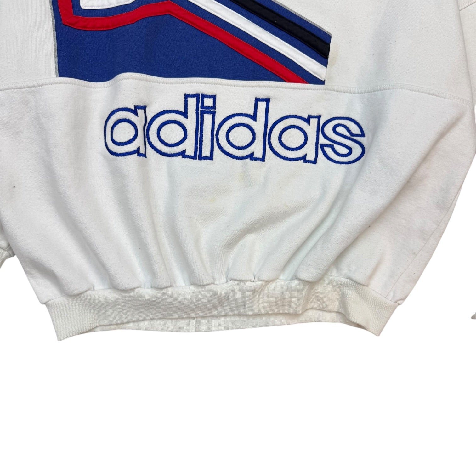 Vintage Adidas 1980 Olympic Winter Games Lake Placid Crewneck White