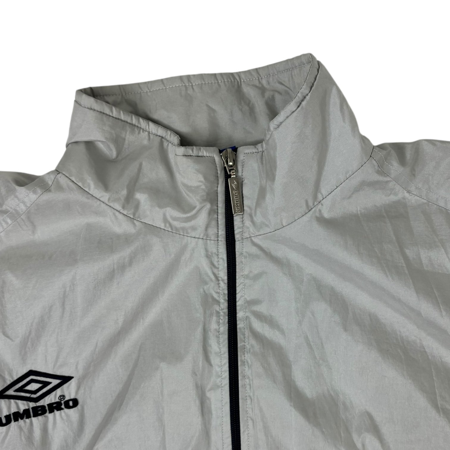 Vintage Umbro Windbreaker Light Grey