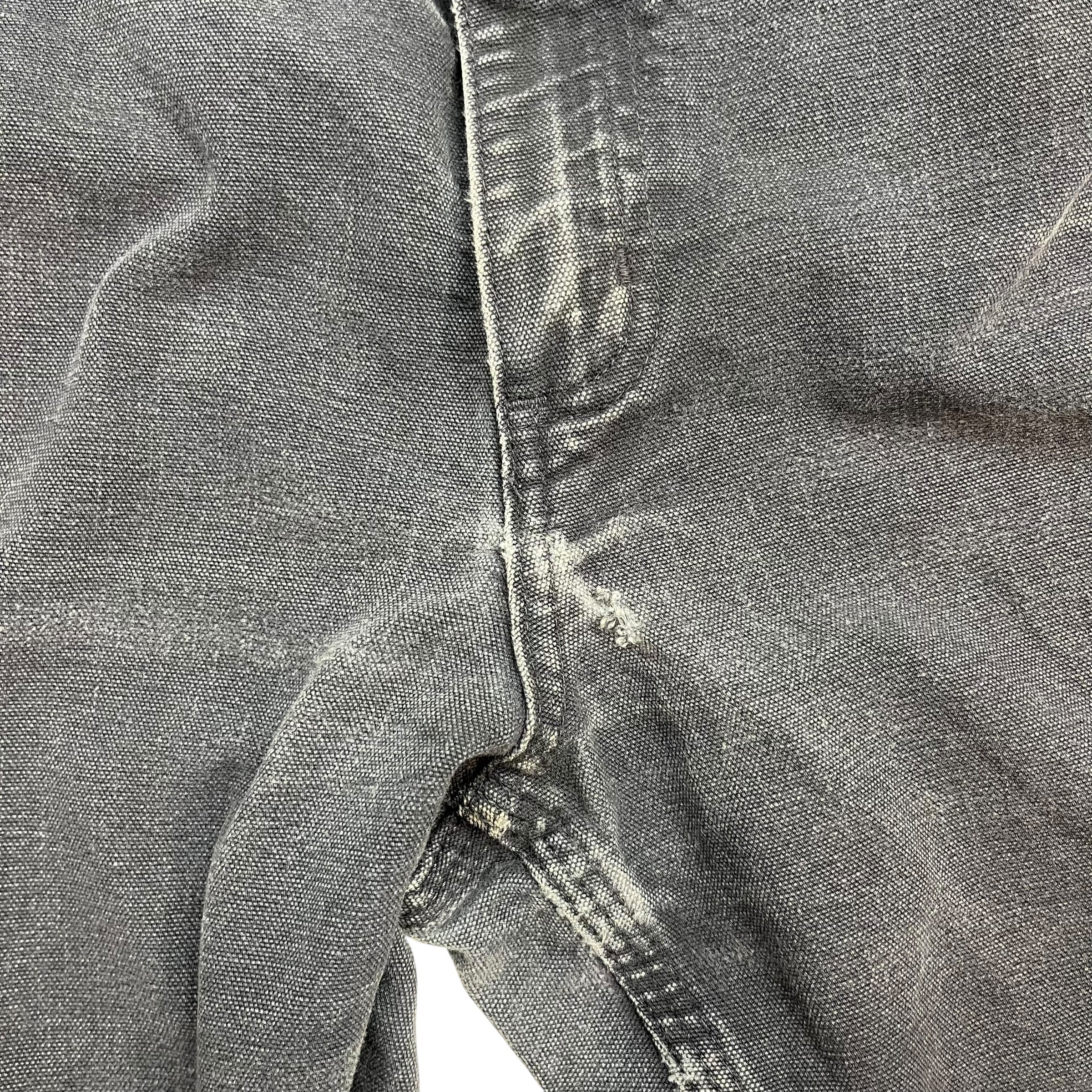 Vintage Carhartt Dungaree Pants Faded Black/Blue