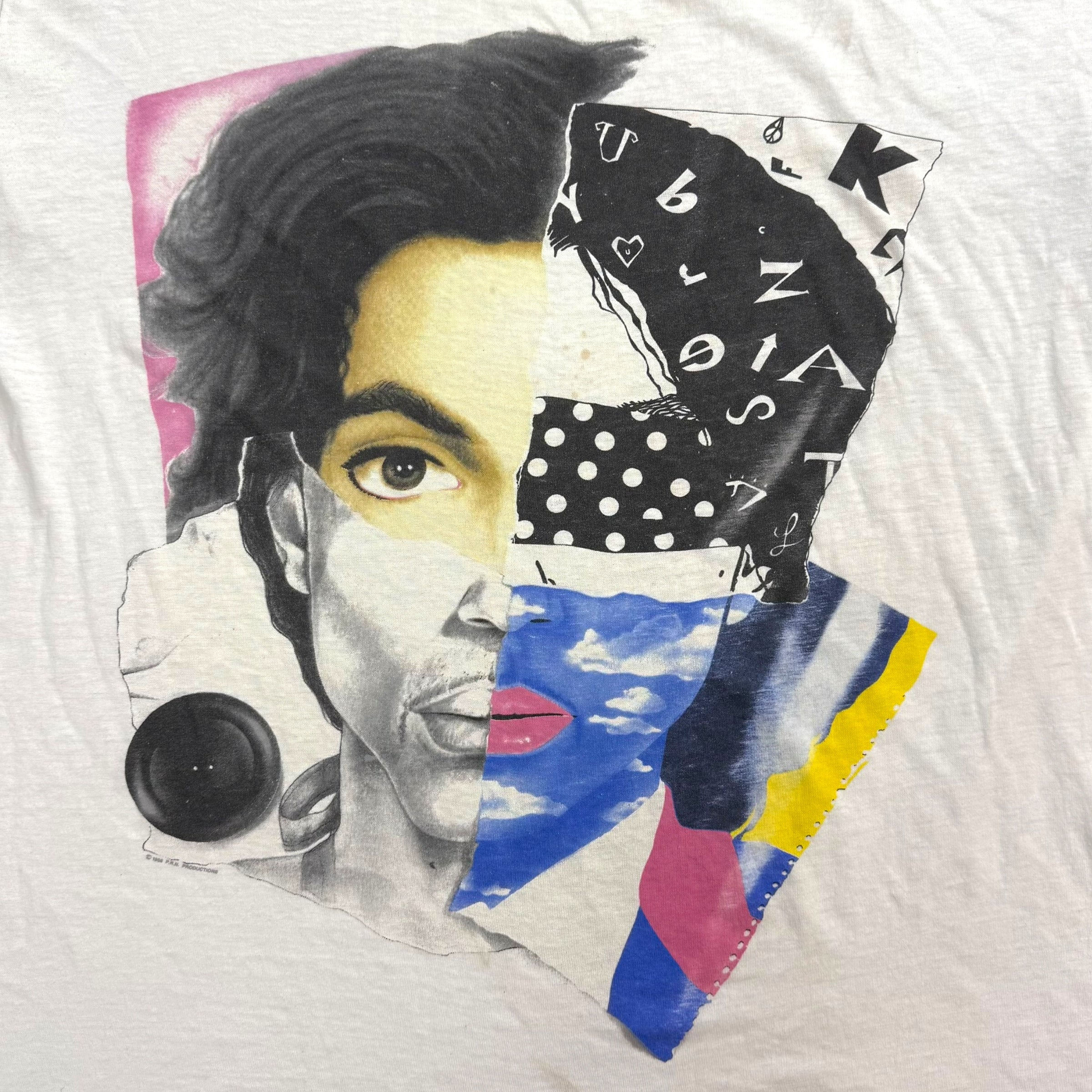 1988 Prince Lovesexy Tee White