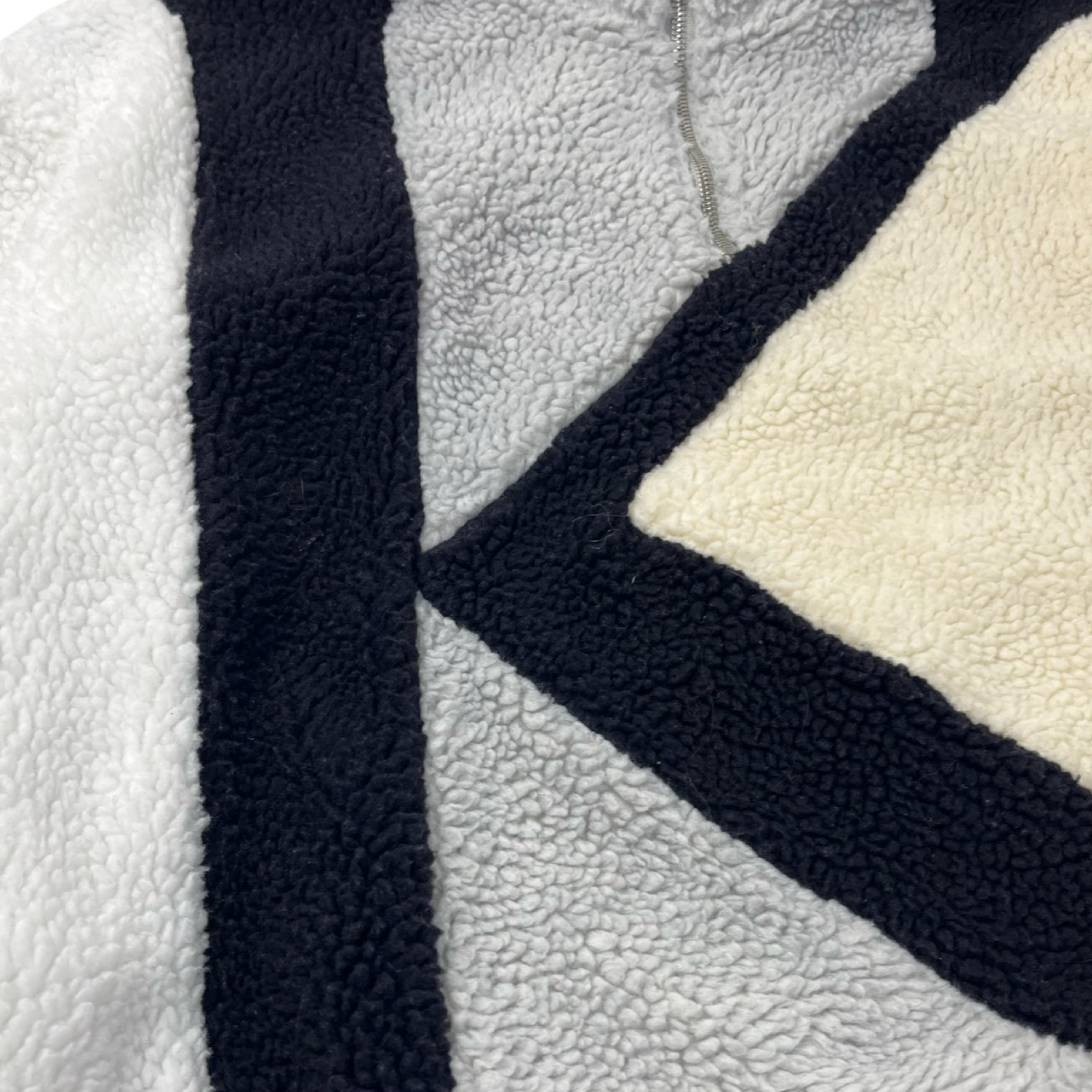 KITH Initial K Mock Sherpa 1/4 Zip