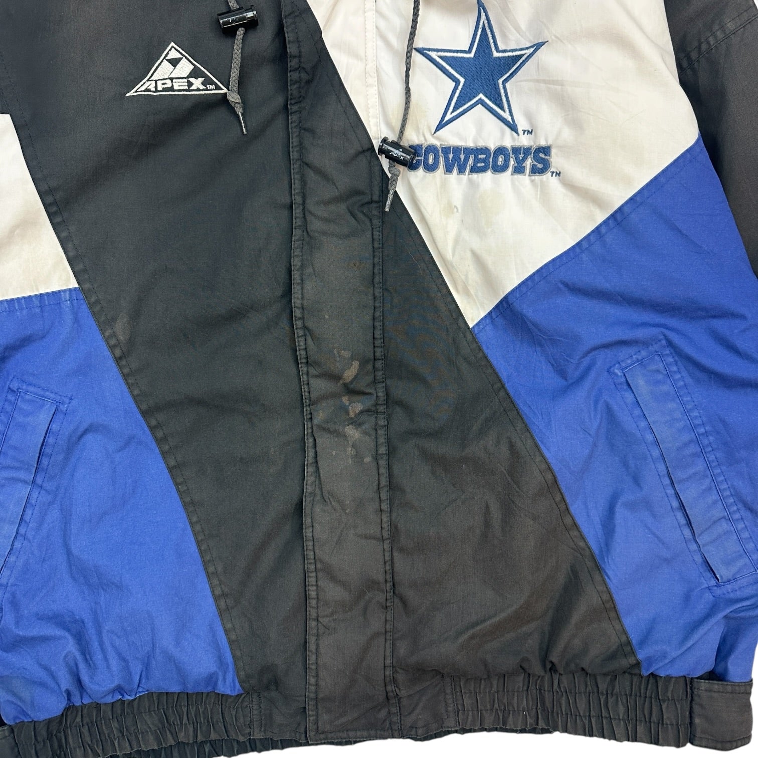 Vintage Apex Dallas Cowboys Pro Line Jacket Blue/Black