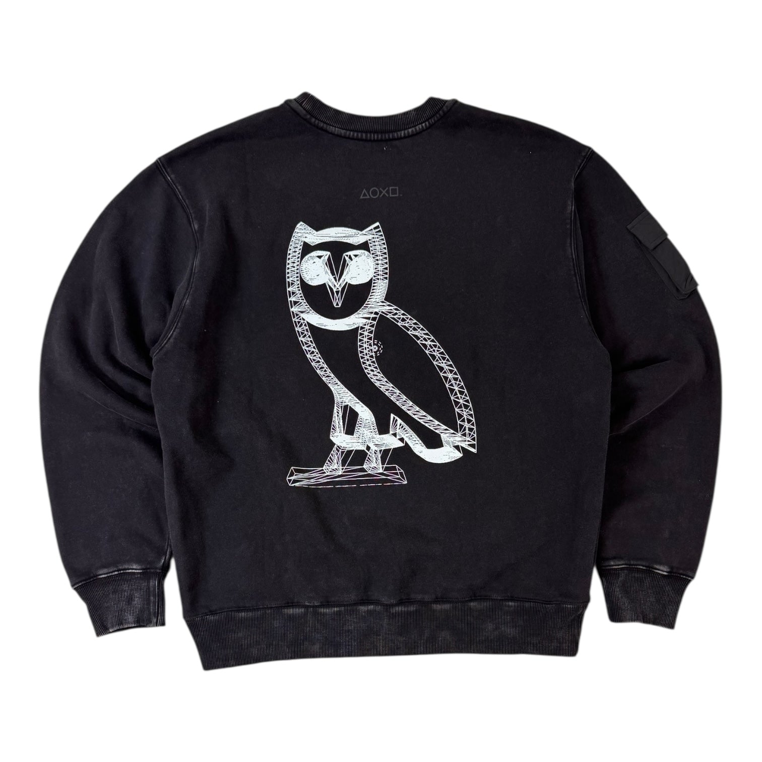 OVO X PlayStation Crewneck Black