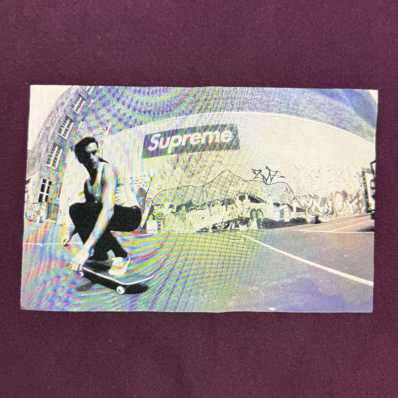 Supreme Dylan Rieder Tee Eggplant