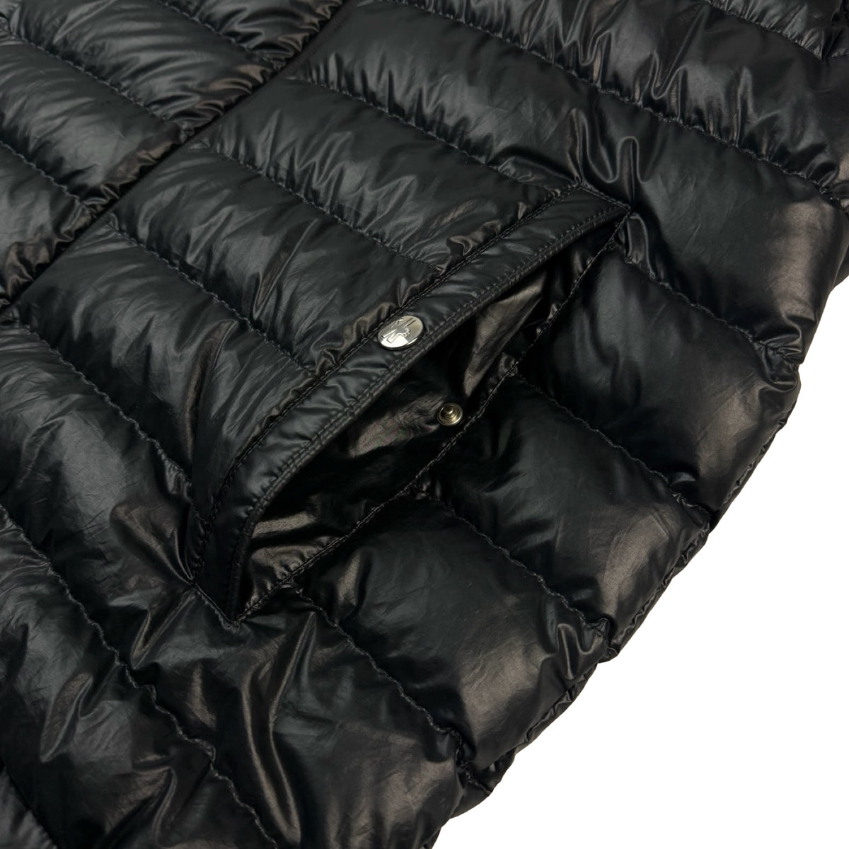 Moncler Clai Full Zip Down Vest Black