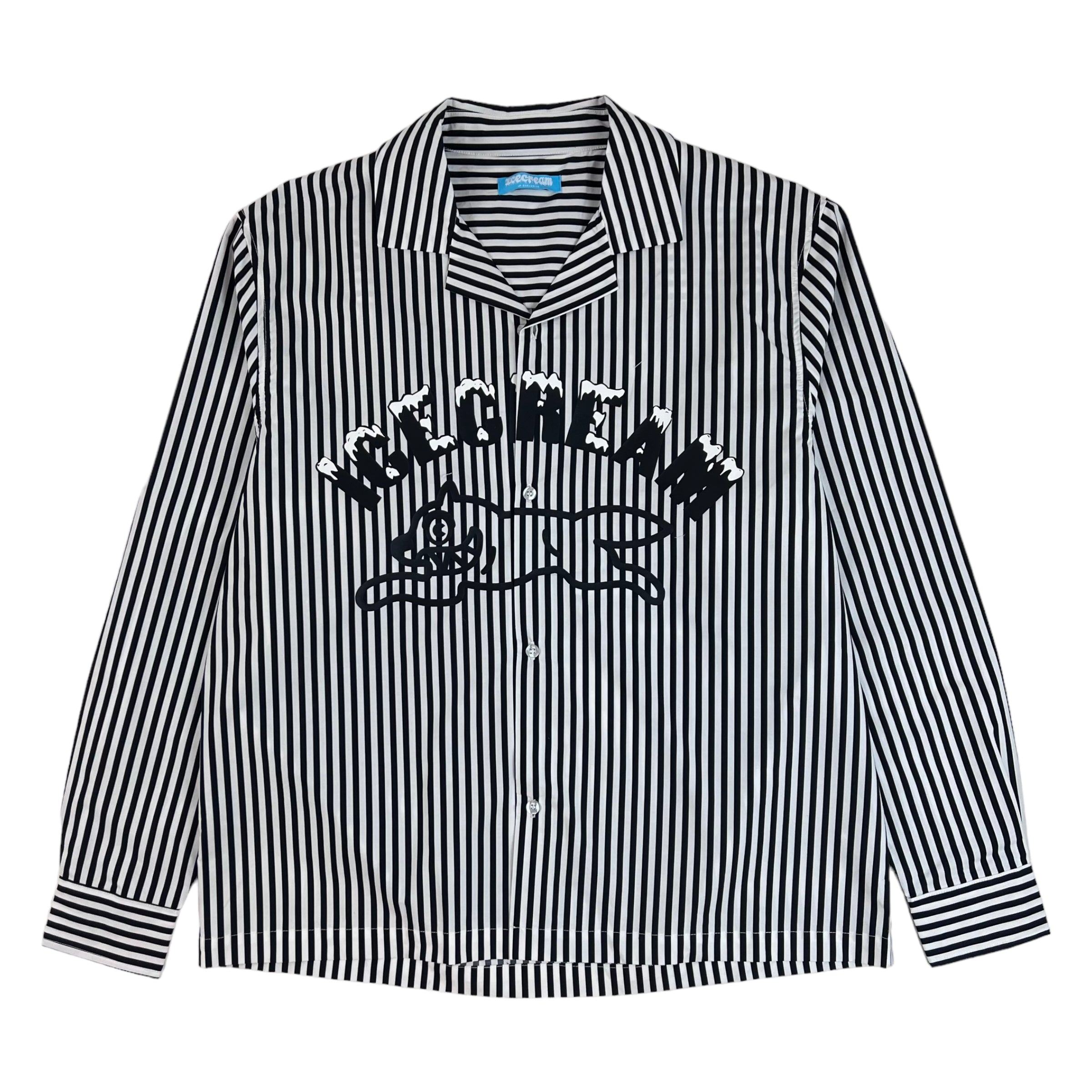 Billionaire Boys Club ICECREAM Striped L/S Shirt