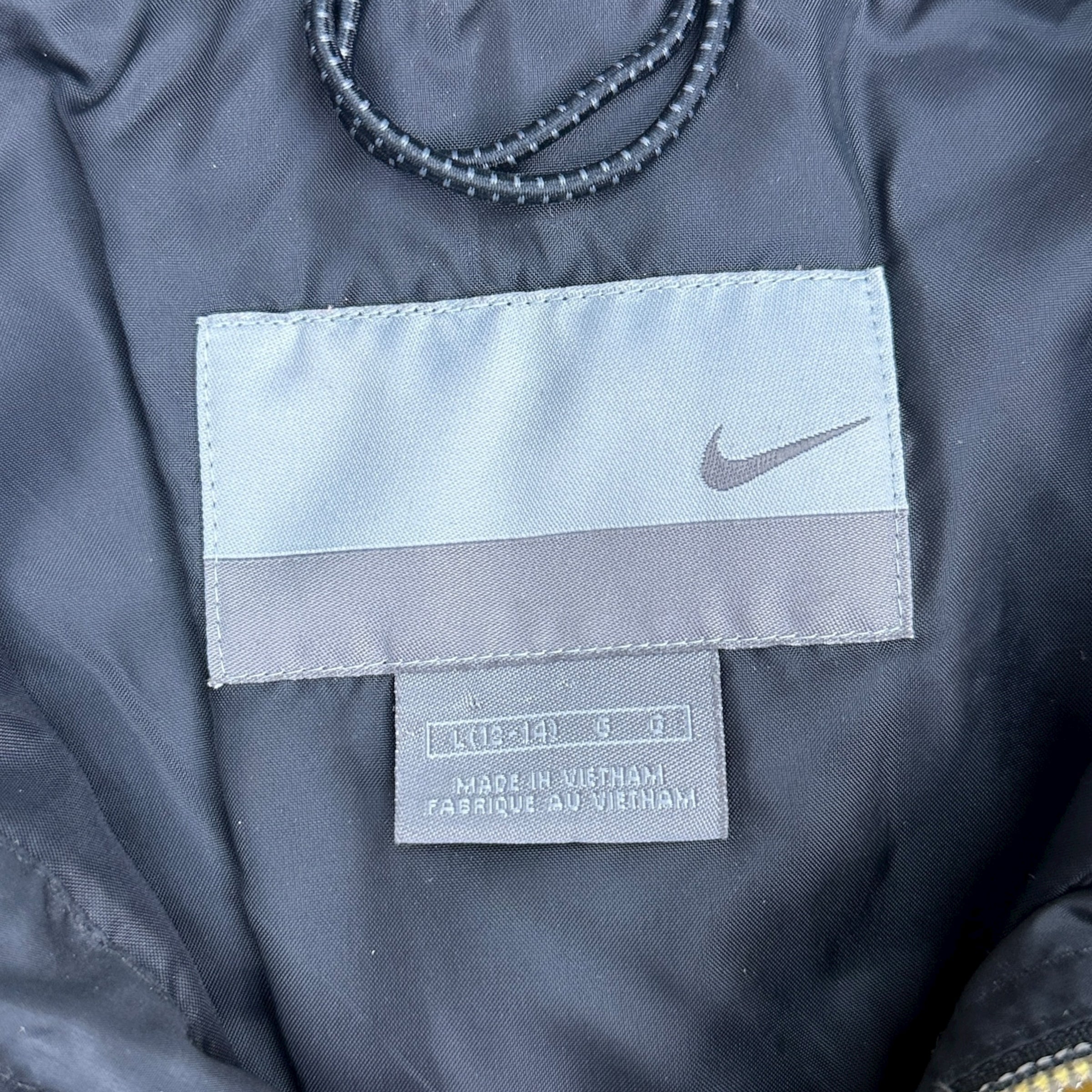 Vintage Nike Women’s Metallic Gold Puffer Jacket