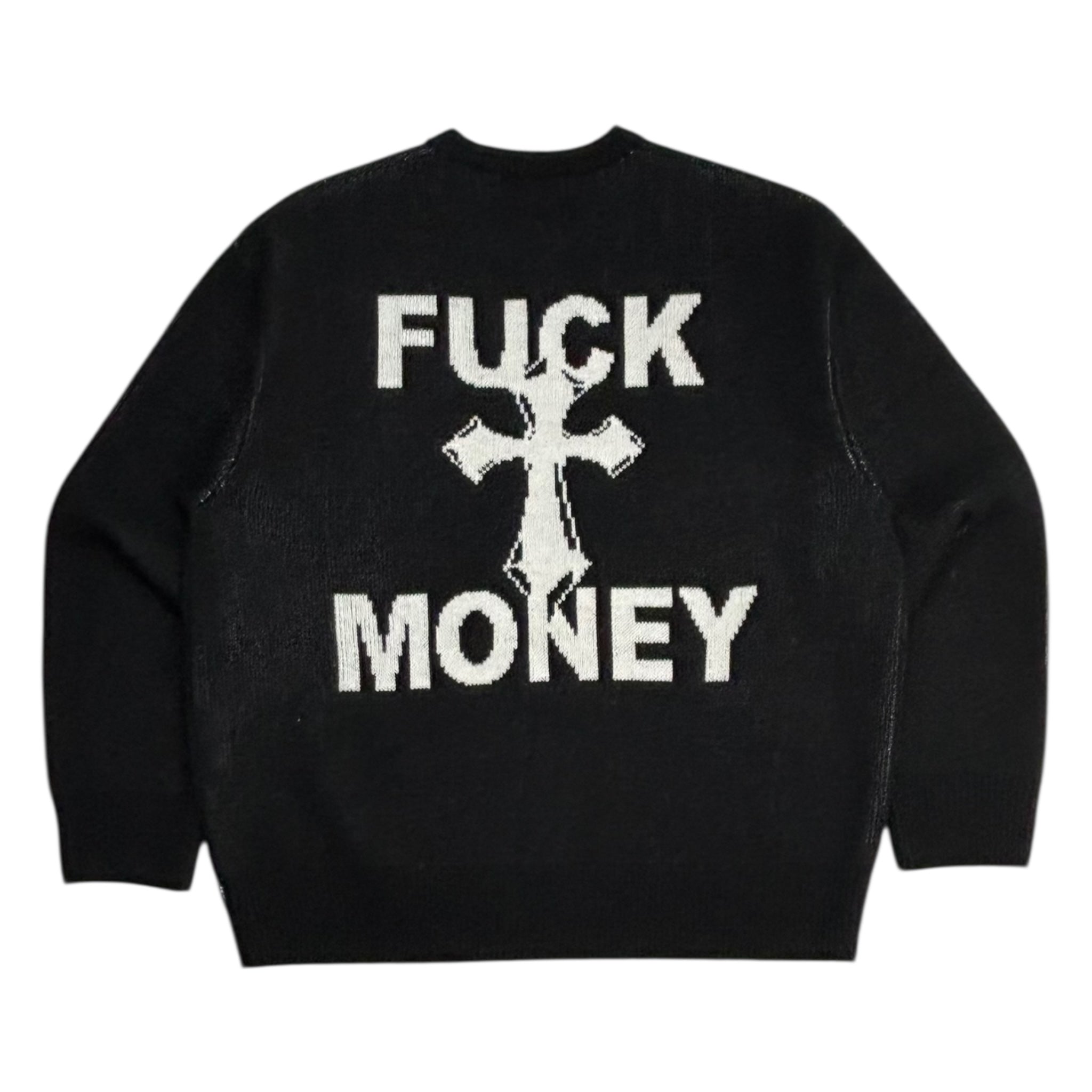 Supreme F*ck Money Sweater Black