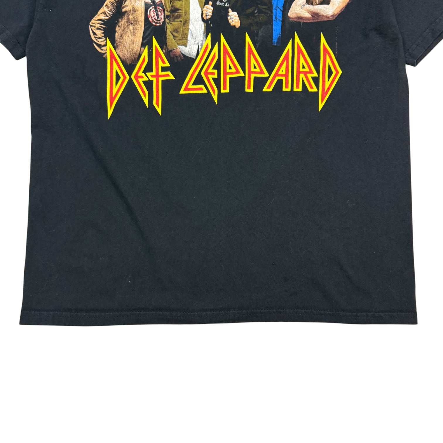 2007 Def Leppard Tour Tee Black