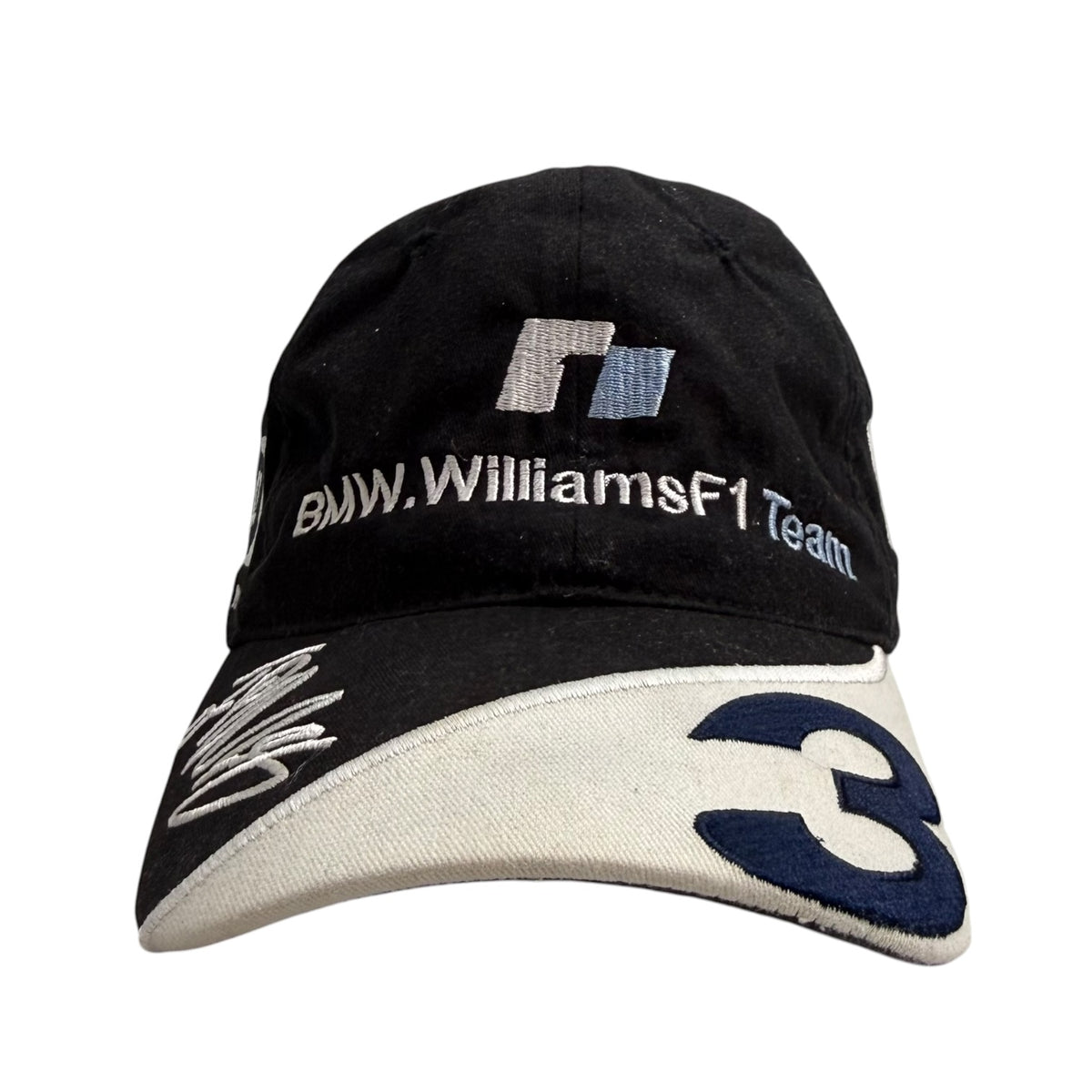 Vintage BMW Williams F1 Team Hat Black/White