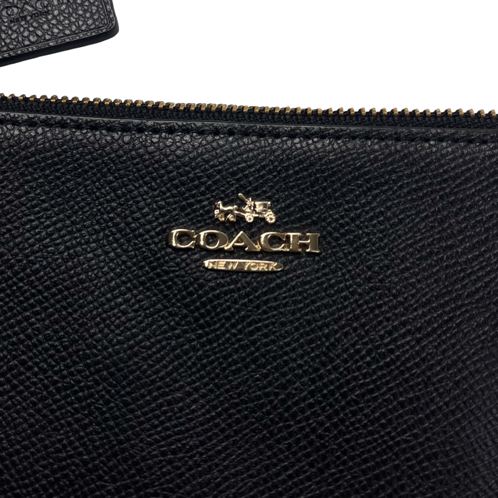 (W) Y2K Coach Nolita 19 Wristlet Black