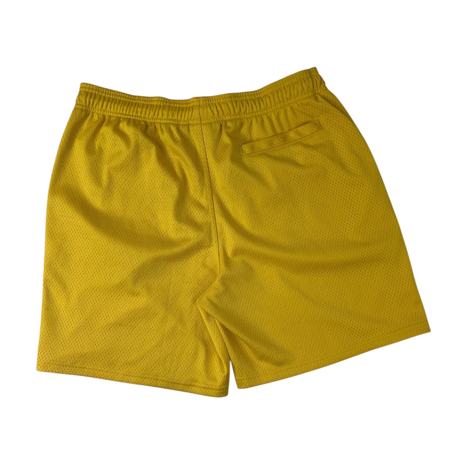 Stussy Big Basic Mesh Shorts Yellow