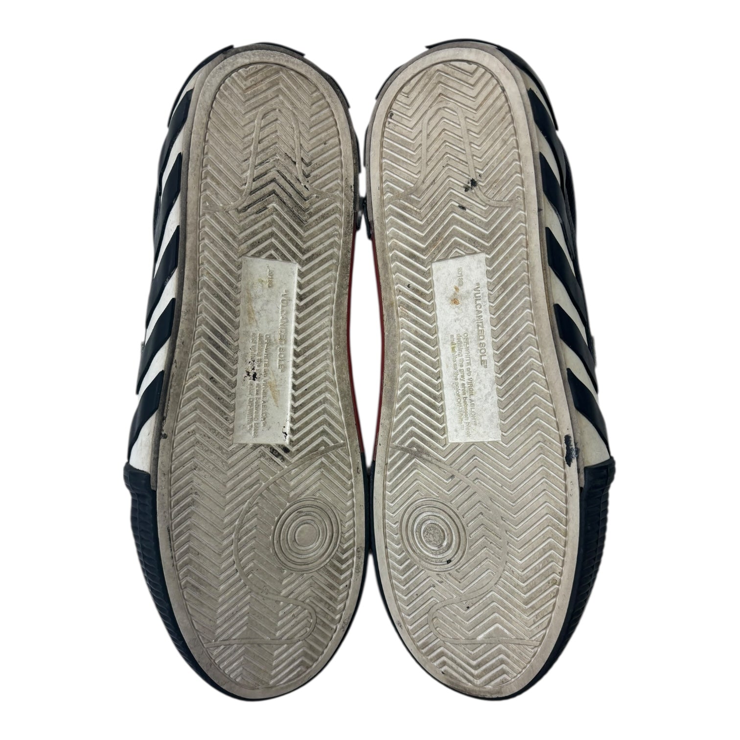 OFF-WHITE Vulc Low Leather Black White (2022) (Used)