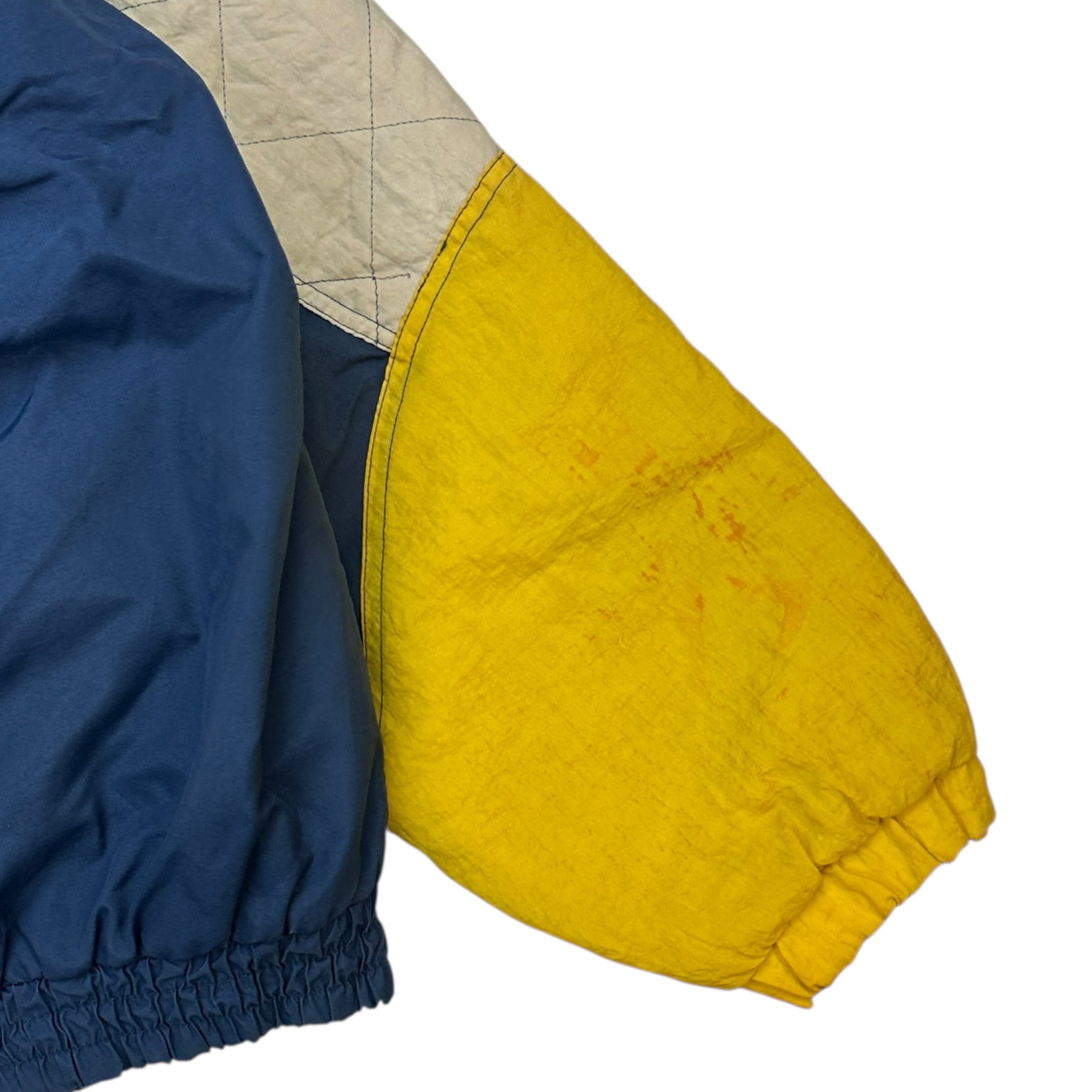 Vintage Starter Notre Dame Insulated Jacket Yellow/Blue