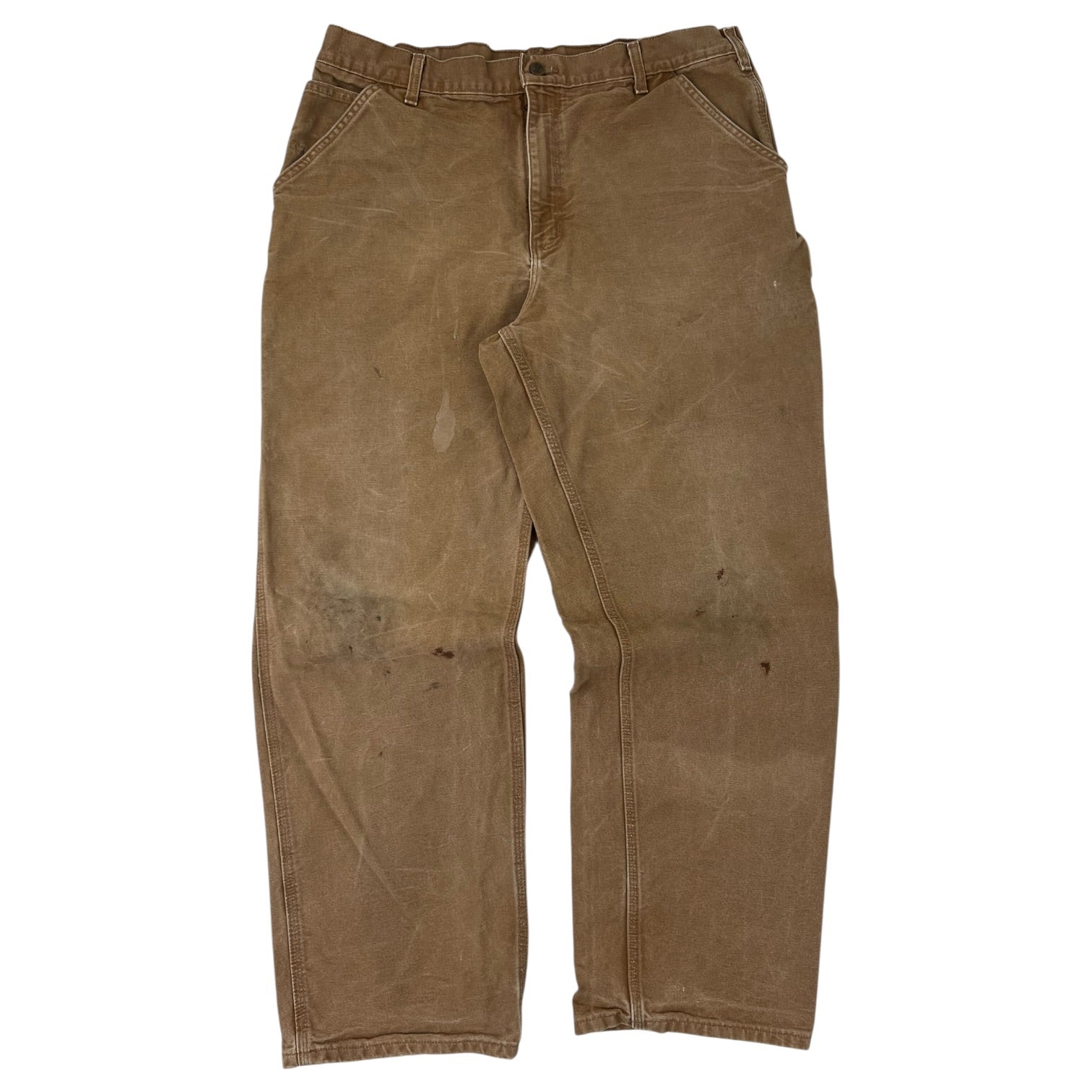Vintage Carhartt Double Knee Carpenter Pants Brown