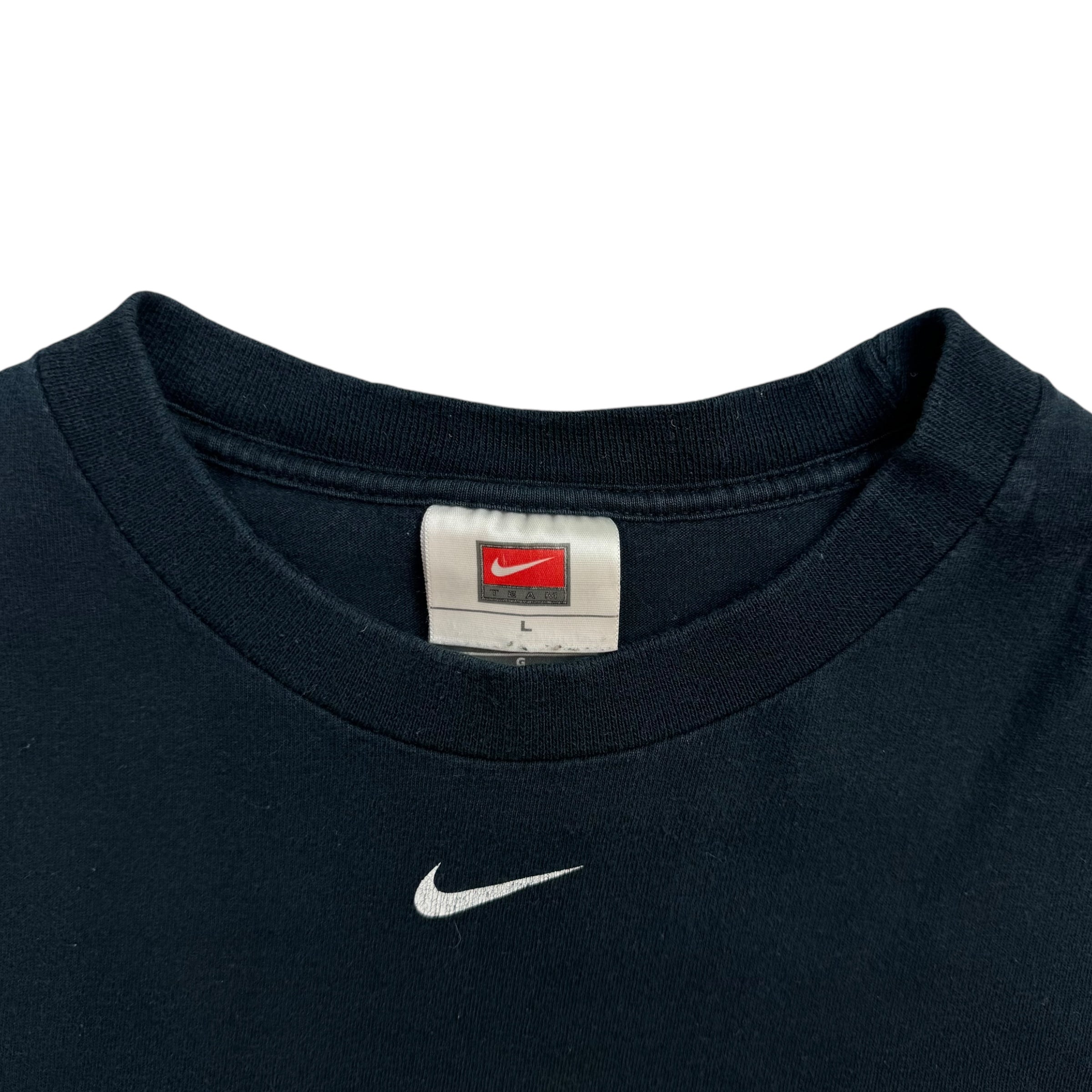 Vintage Nike Mid Swoosh Chicago Whitesox Tee Black