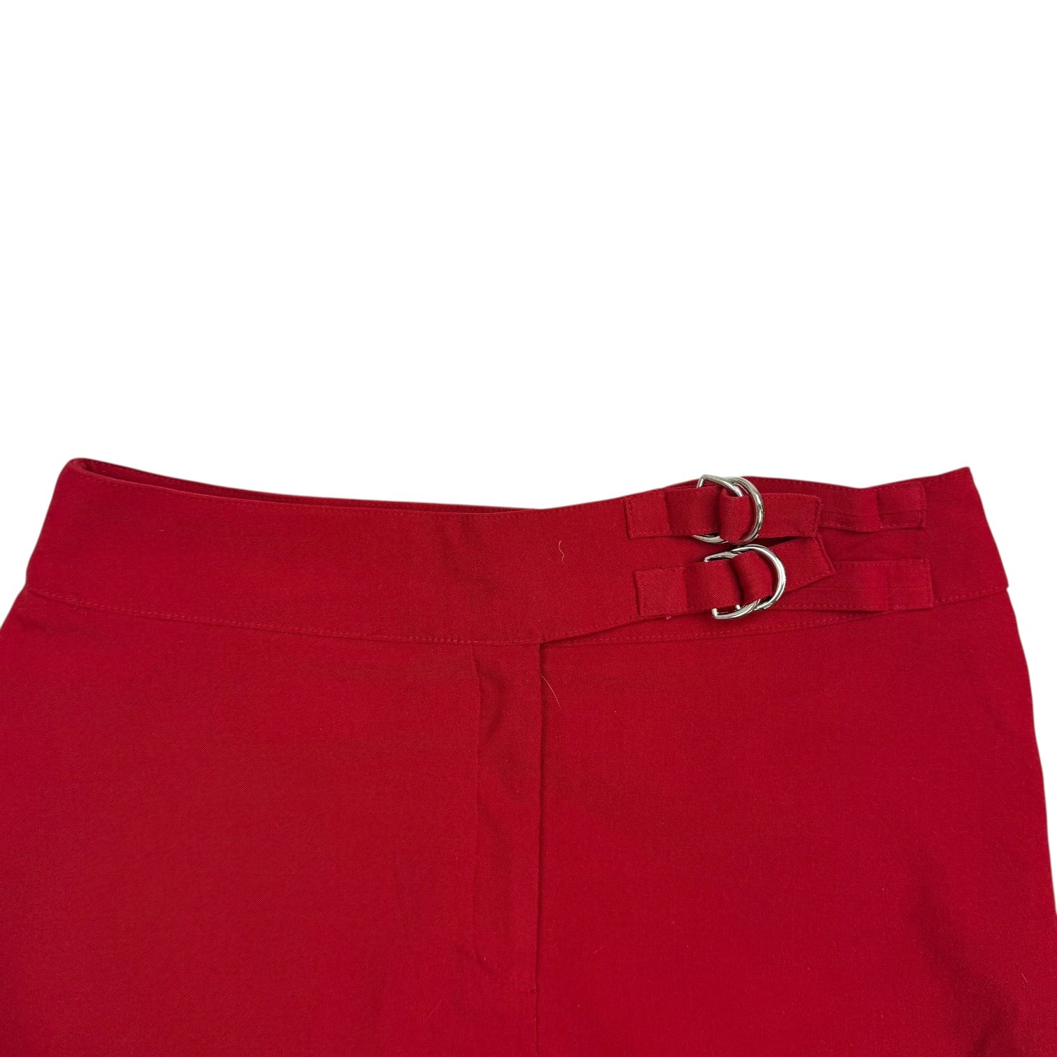 (W) Vintage Mini Skirt Red