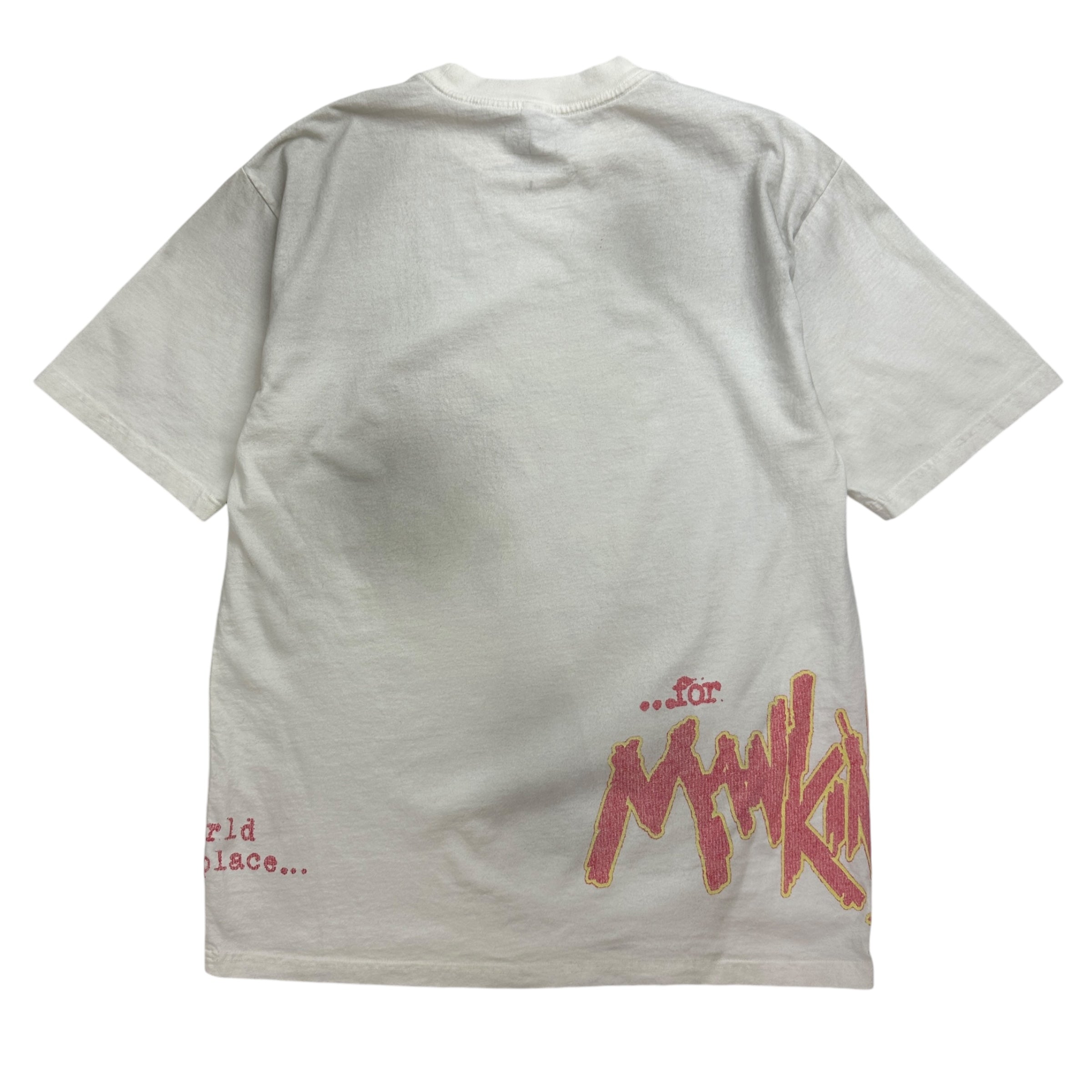 Travis Scott x WWE Mankind Tee White