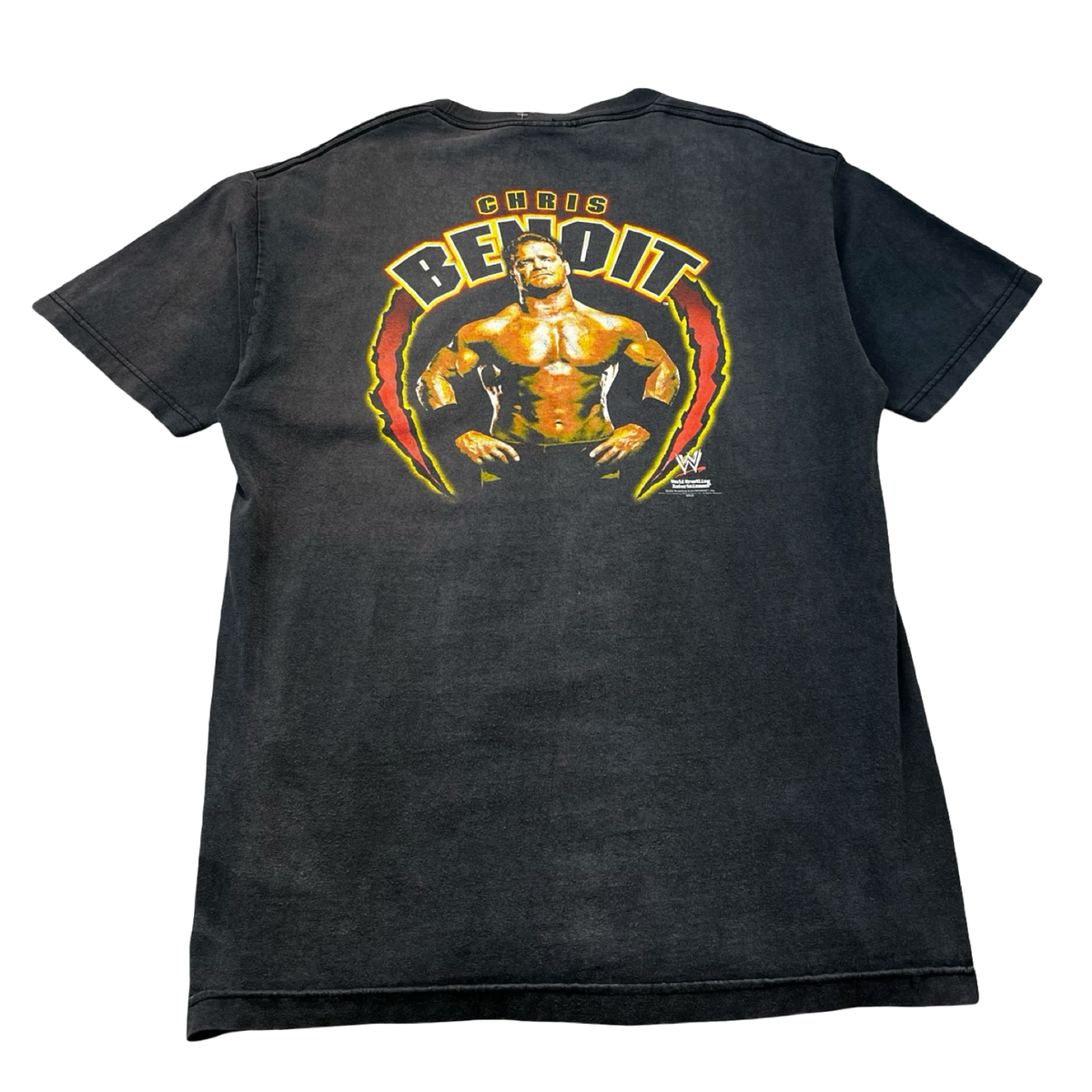 2004 WWE Chris Benoit crippler cross face T-shirt