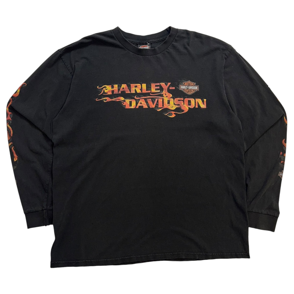 Vintage Harley Davidson Las Vegas, Nevada Long Sleeve T-Shirt Black