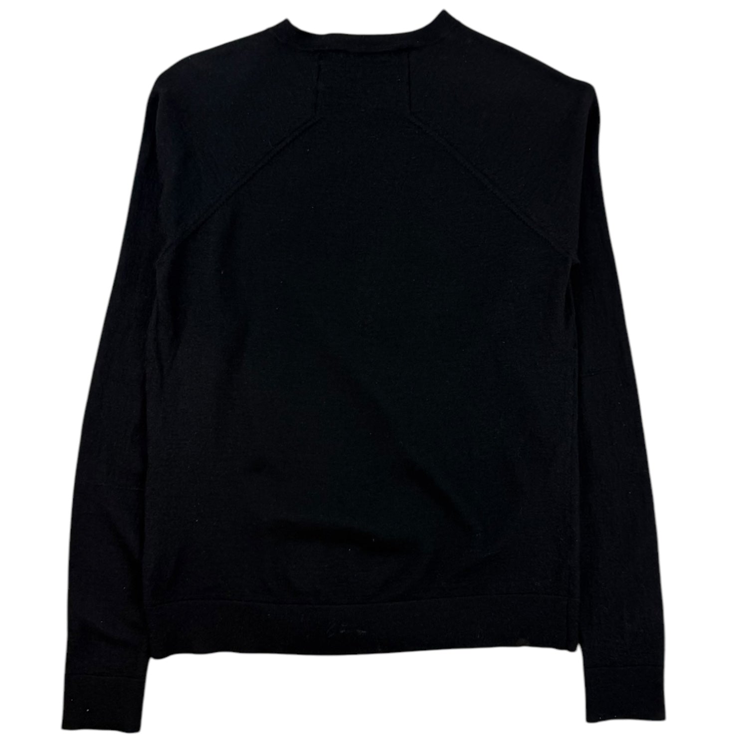 Vintage Balenciaga Women’s Wool Knit Sweater Black