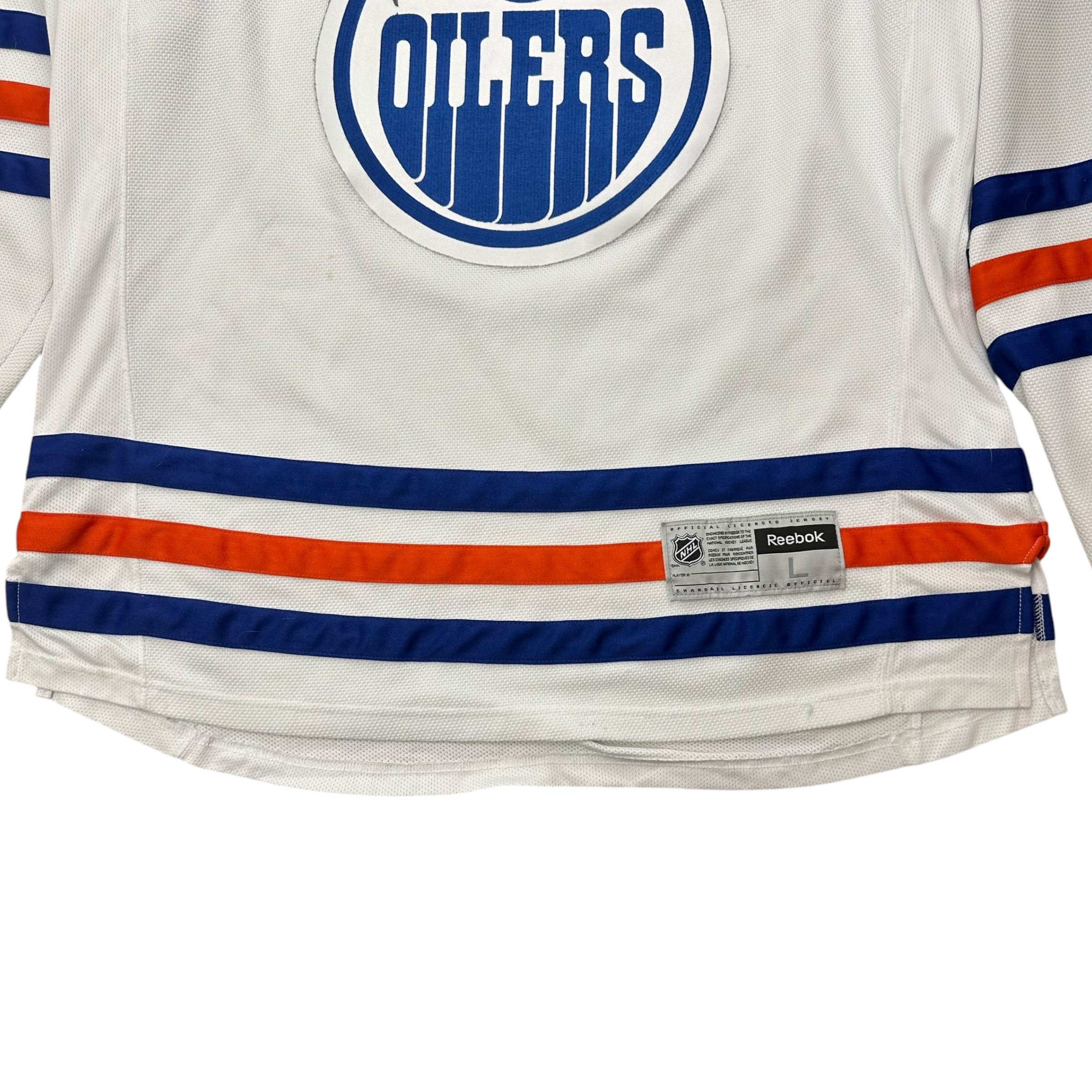 Vintage Reebok Edmonton Oilers Away Jersey