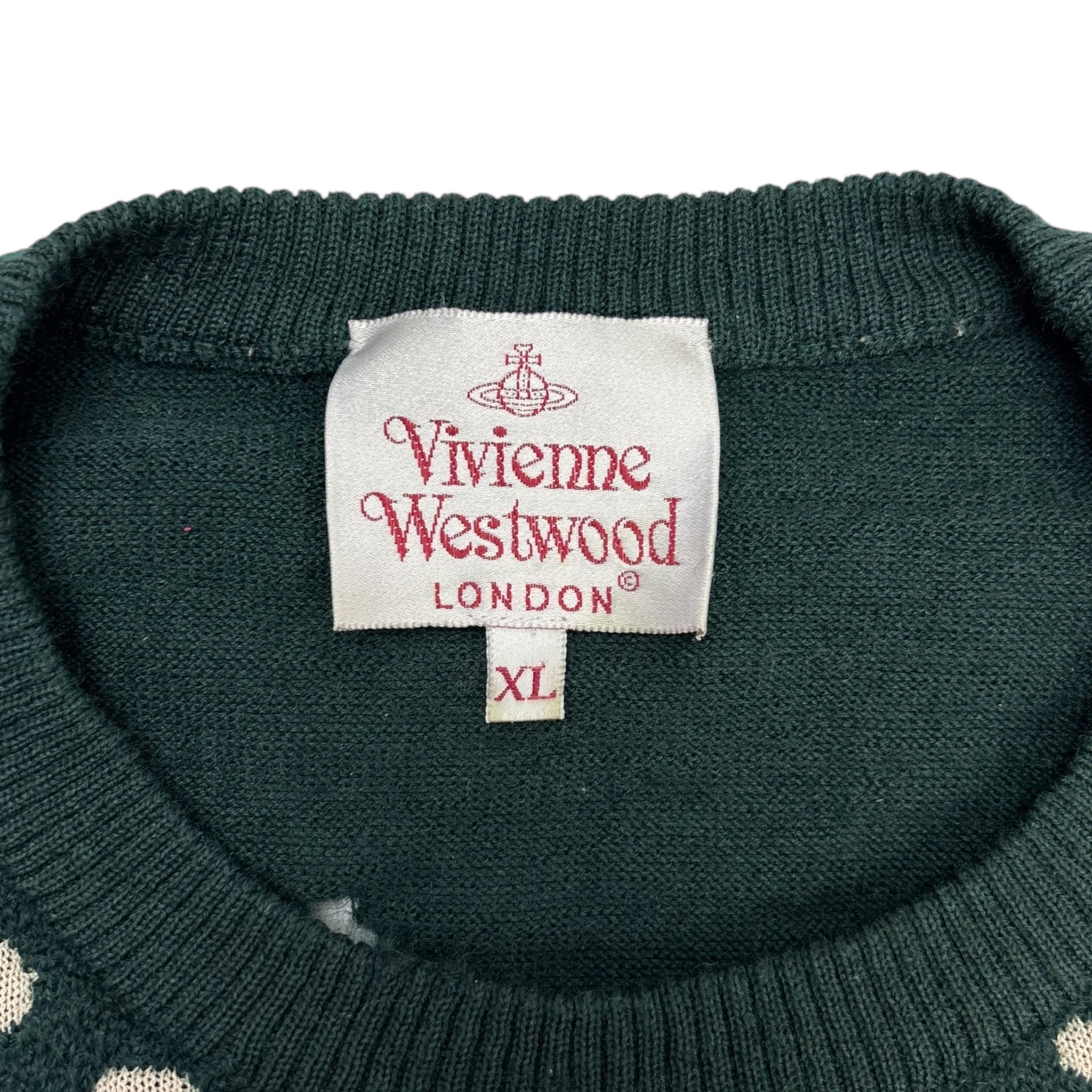 Vintage Vivian Westwood FW09 Runway Snake And Rose Wool/Cashmere Knit