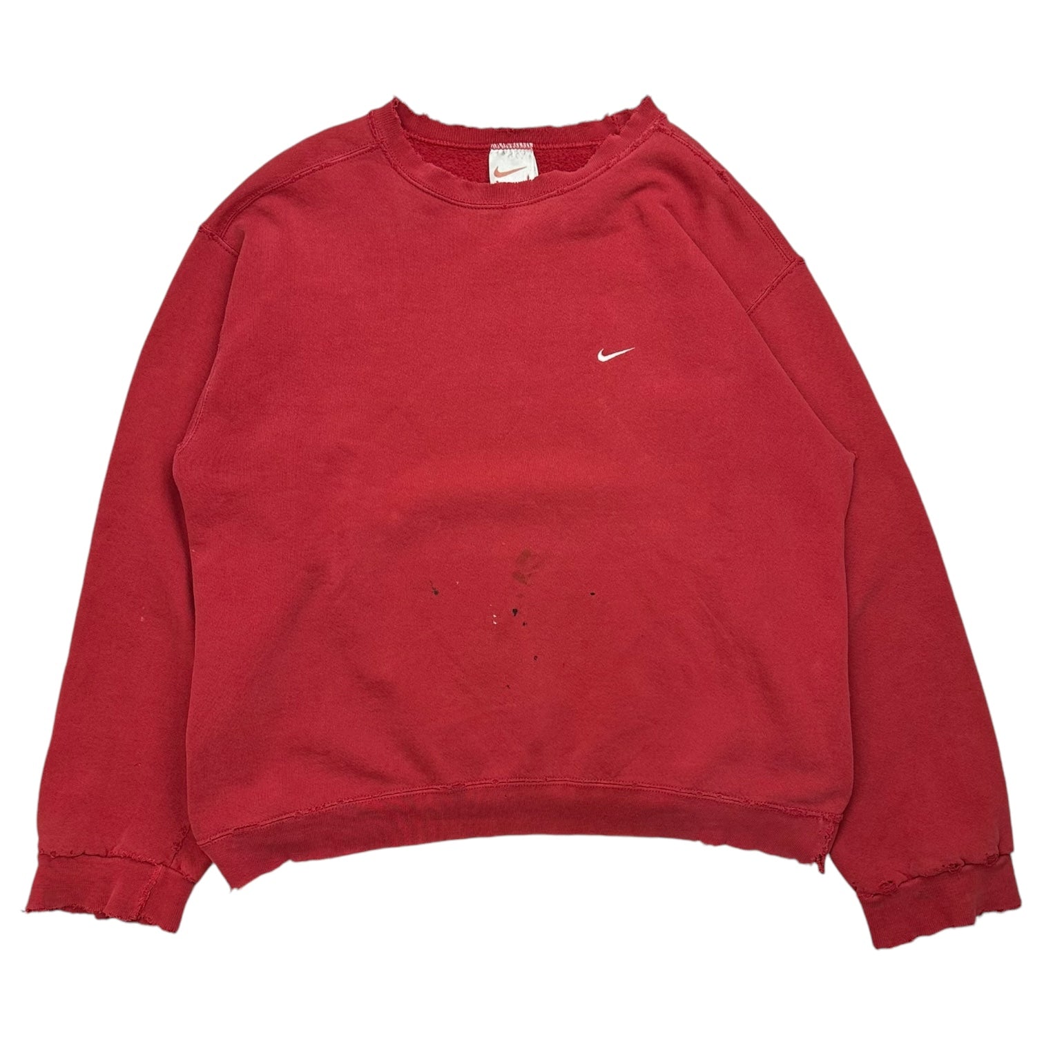 Vintage Nike Mini Swoosh Crewneck Red