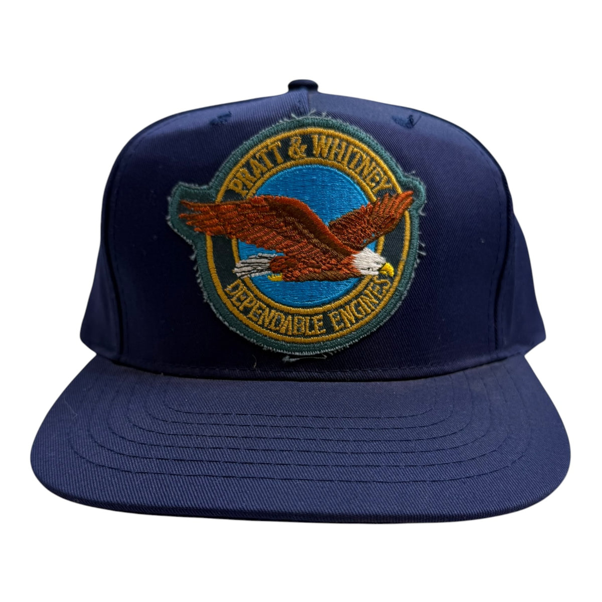 Vintage Pratt & Whitney Dependable Engines Hat Blue