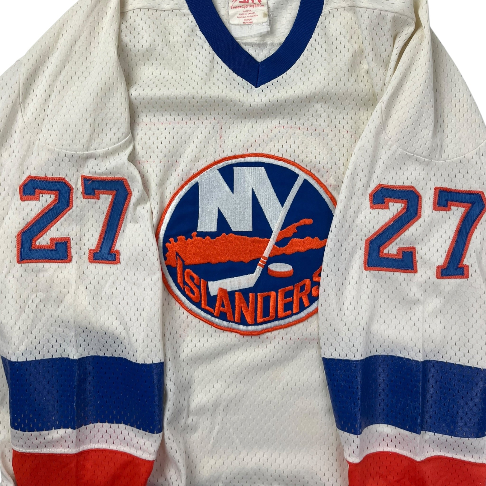 Vintage New York Islanders Sandow Sporting Knit Jersey