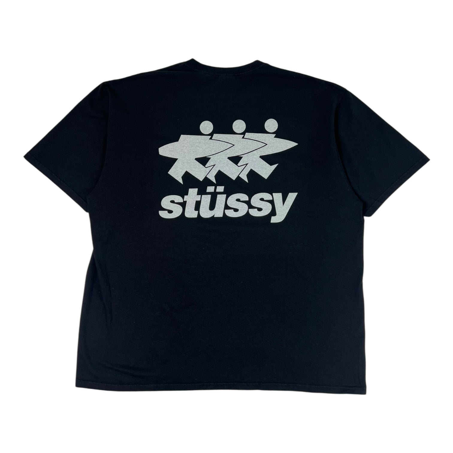 Stussy Surf Pigment Dyed T-Shirt Black