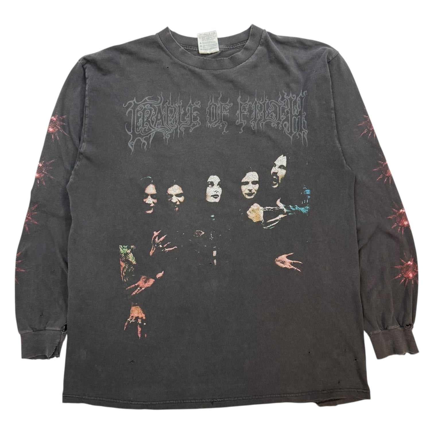 Vintage Cradle Of Filth ‘No Strings Attached’ L/S Tee Dark Grey