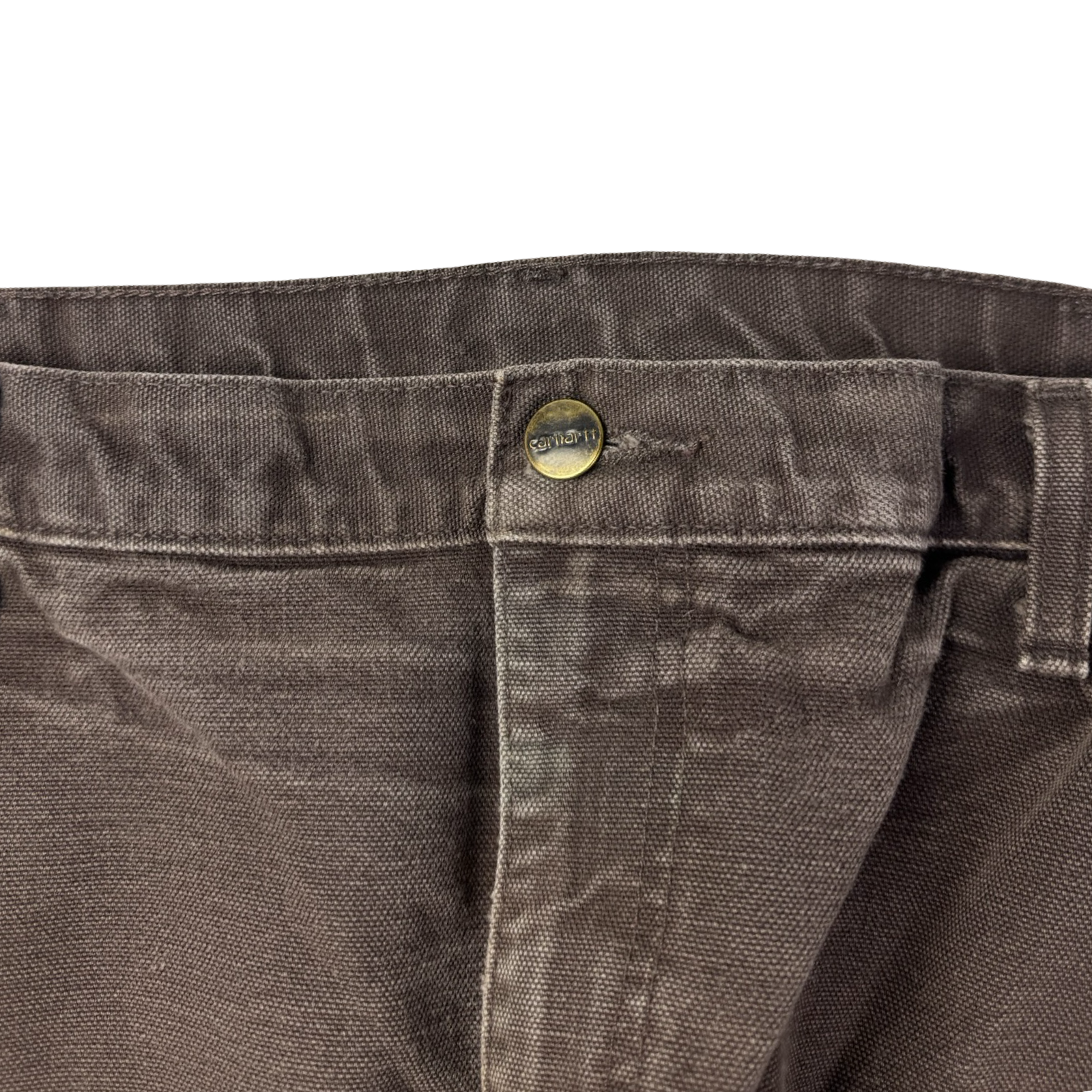 Dark Brown Carhartt Double Knee Bottoms