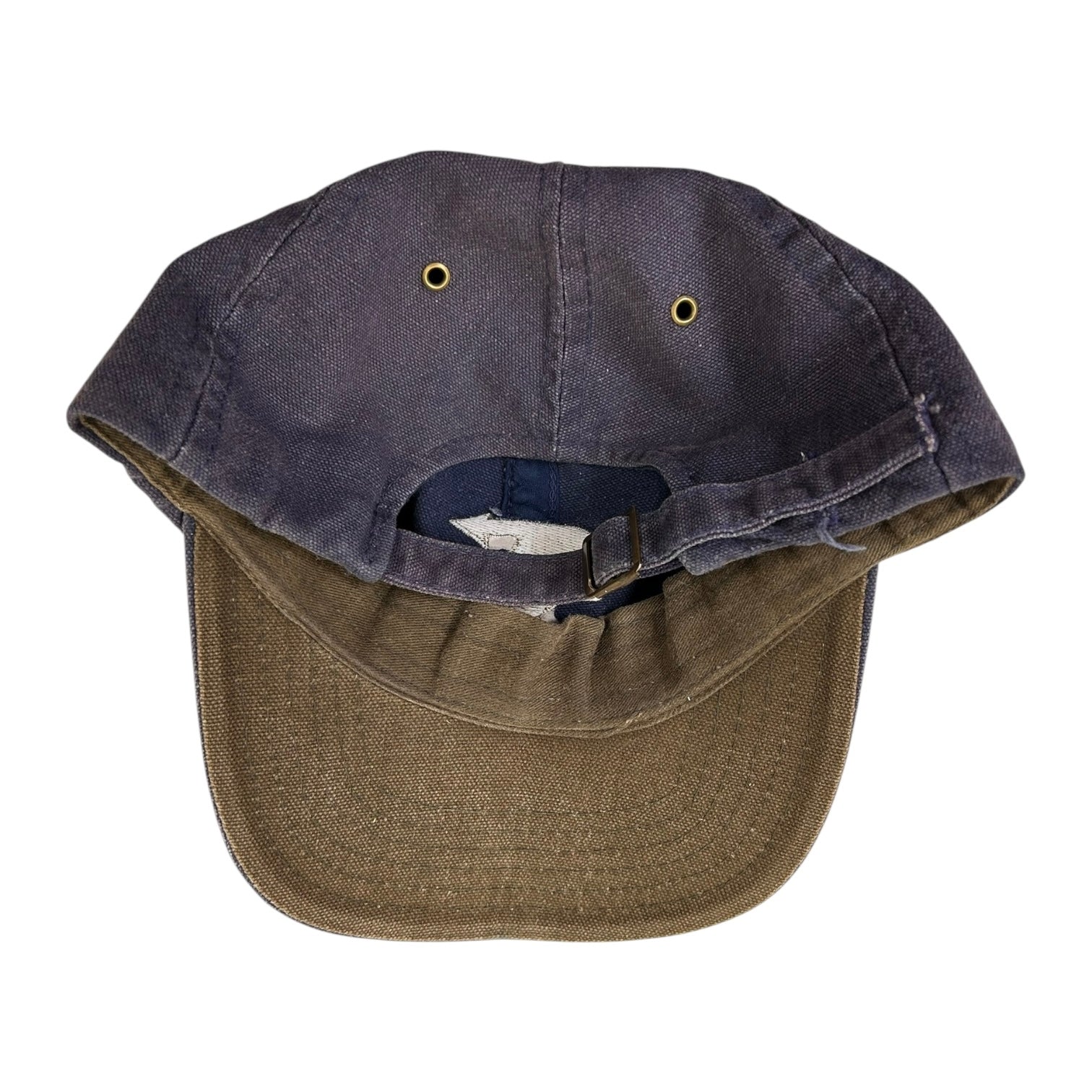 Vintage Stussy Arrow Logo StrapBack Hat Purple