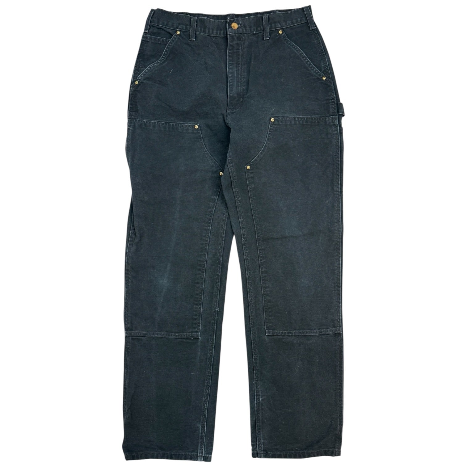 Vintage Carhartt Double Knee Pants Black