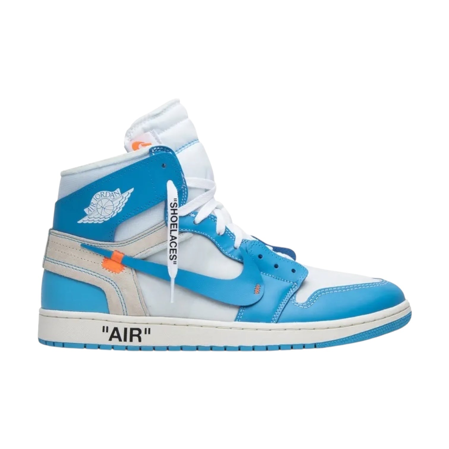 Jordan 1 High Off-White UNC University Blue