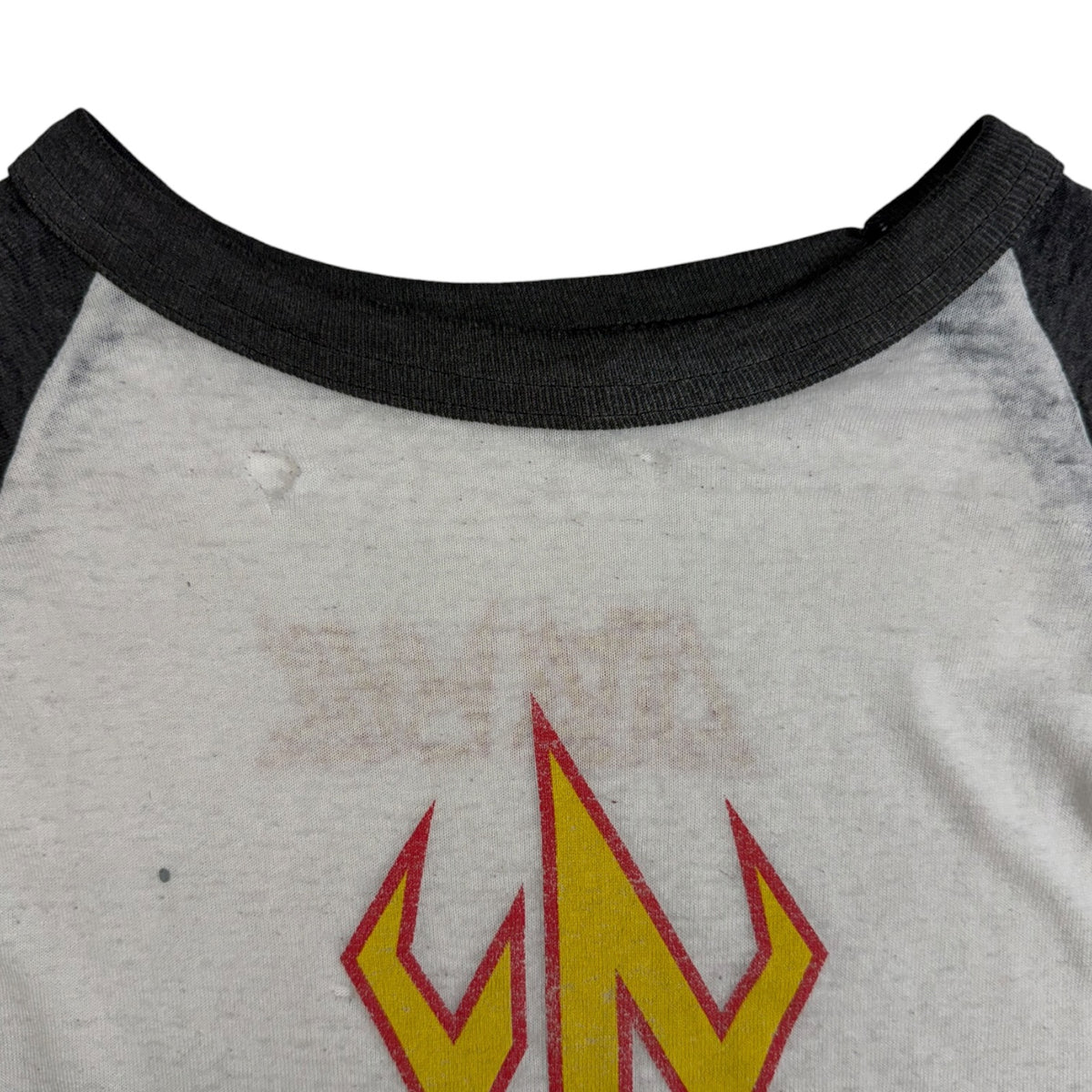 Vintage 1980’s Def Leppard T-Shirt White/Black