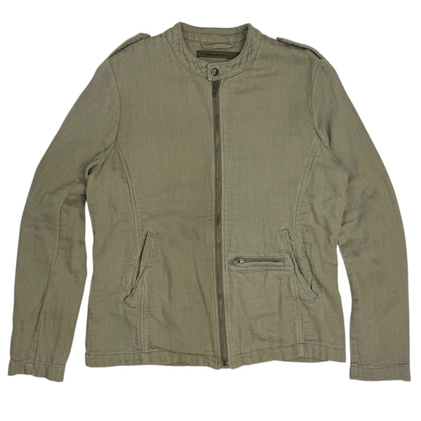 (W) Vintage Nice Collective Utility Jacket Olive Green