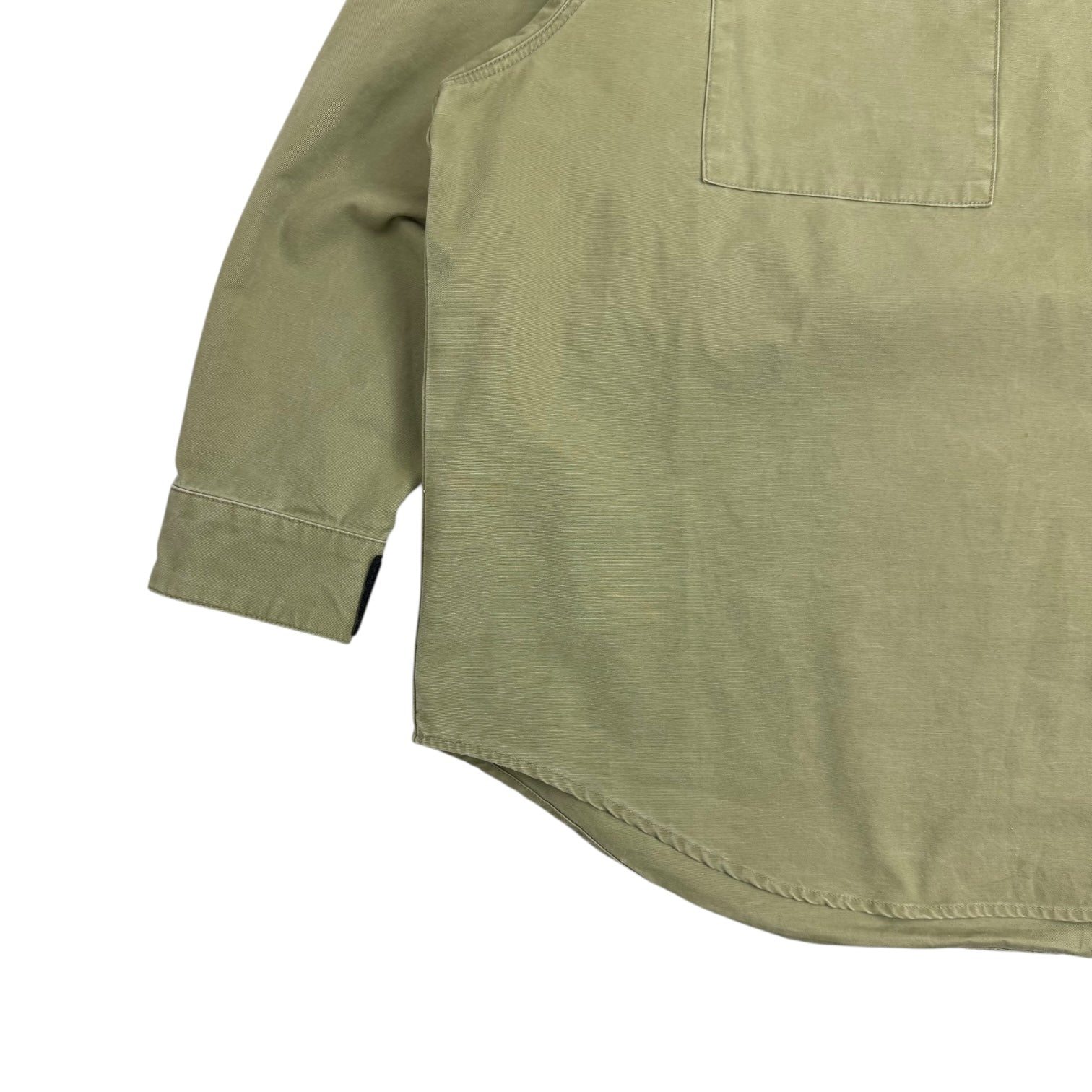 Fear Of God Seventh Collection Military Canvas Pullover Shirt Green