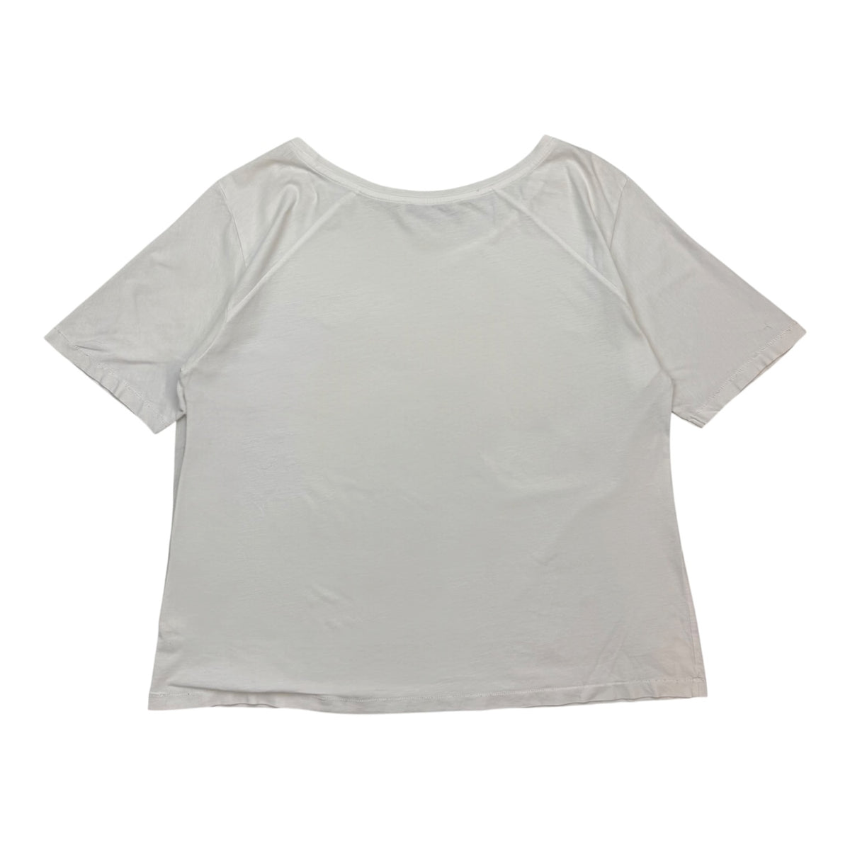 Acne Studio Wide Neck Tee White
