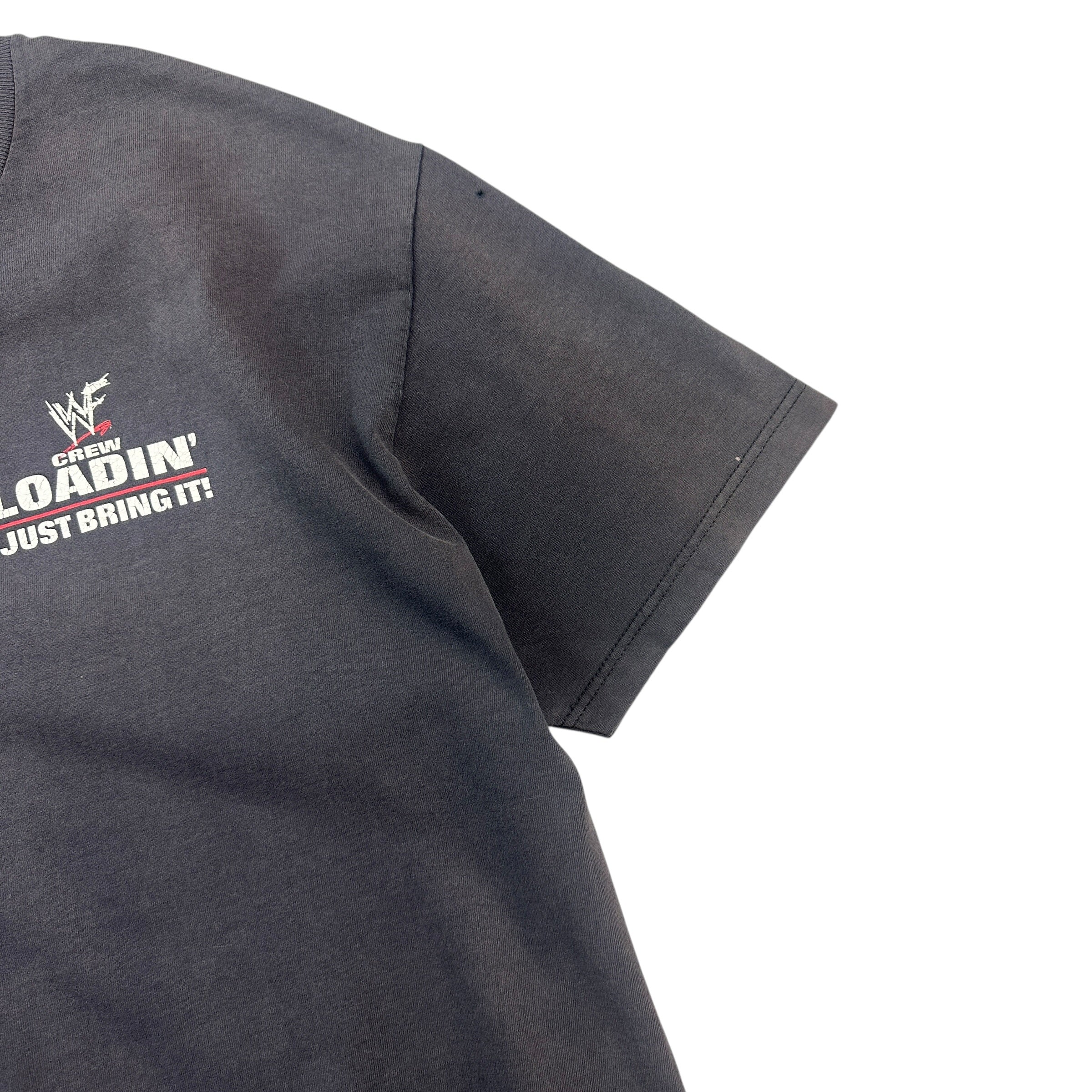 Vintage WWF Crew Backstage Tee Black