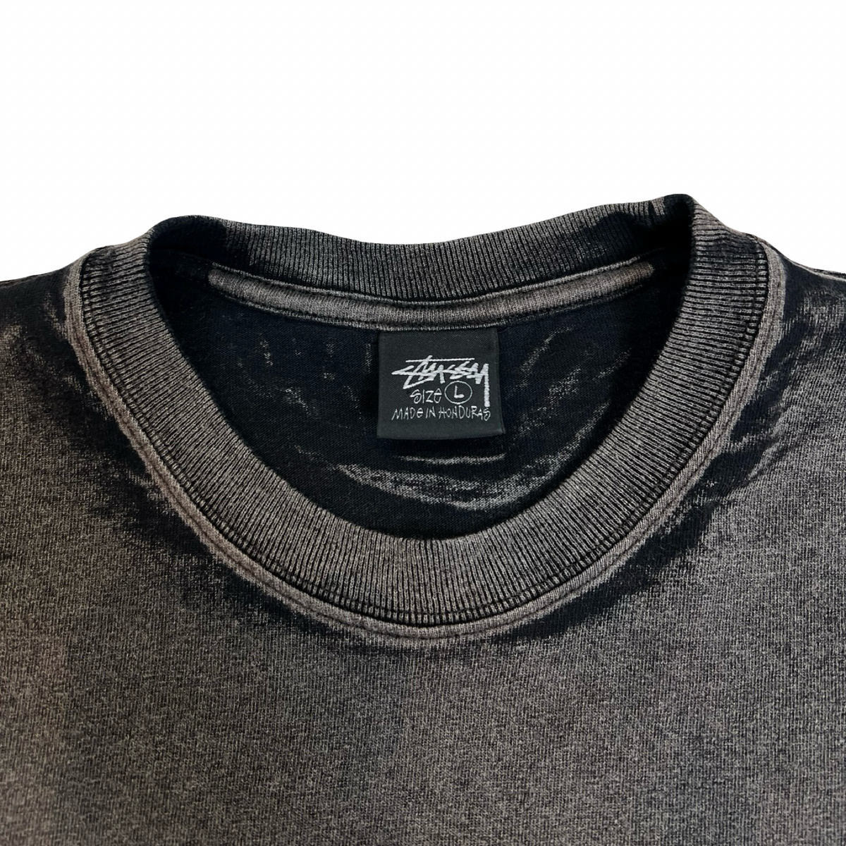 Stüssy Burly Stone Washed T-Shirt Black