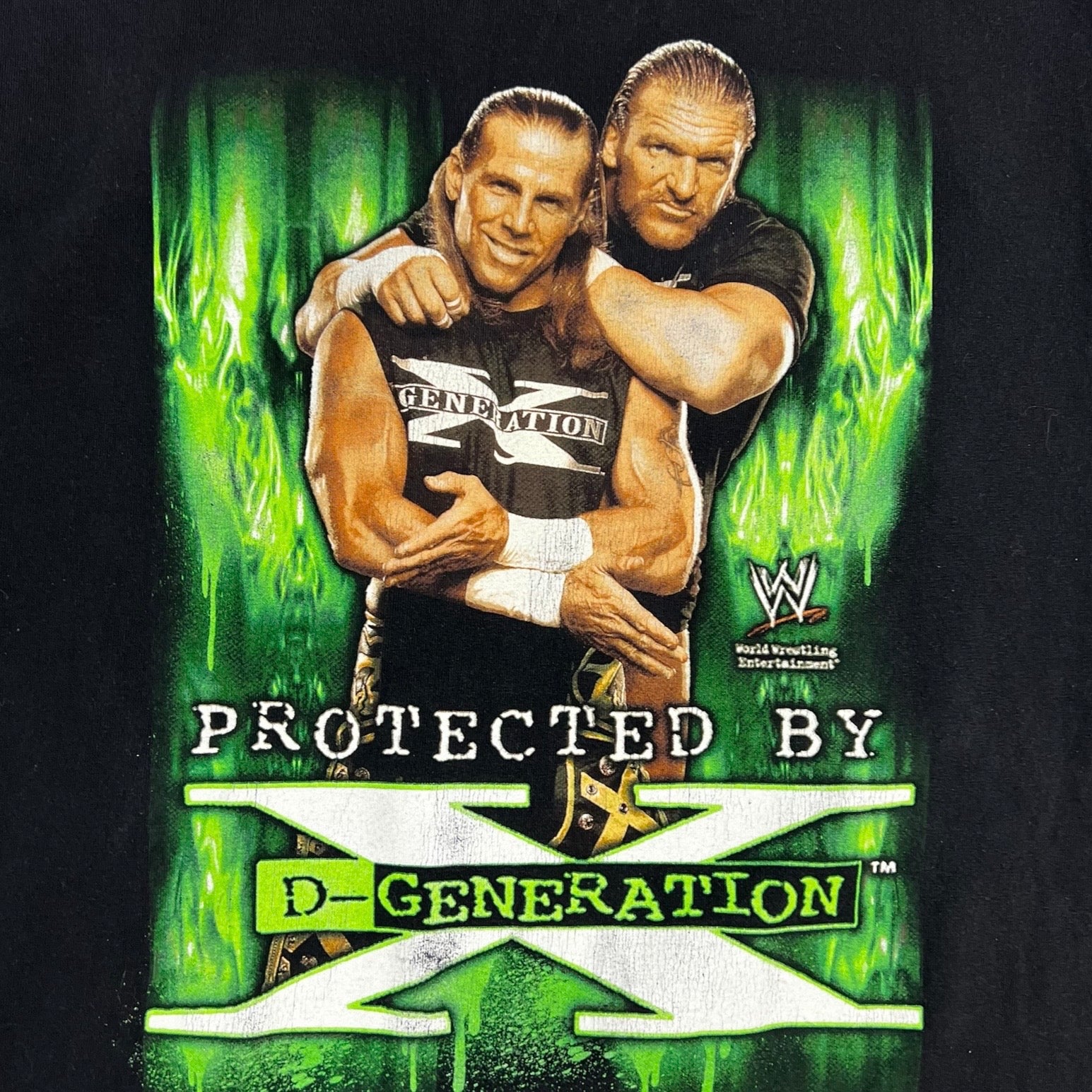 2002 D-Generation X Shawn Michaels/Triple H Tee