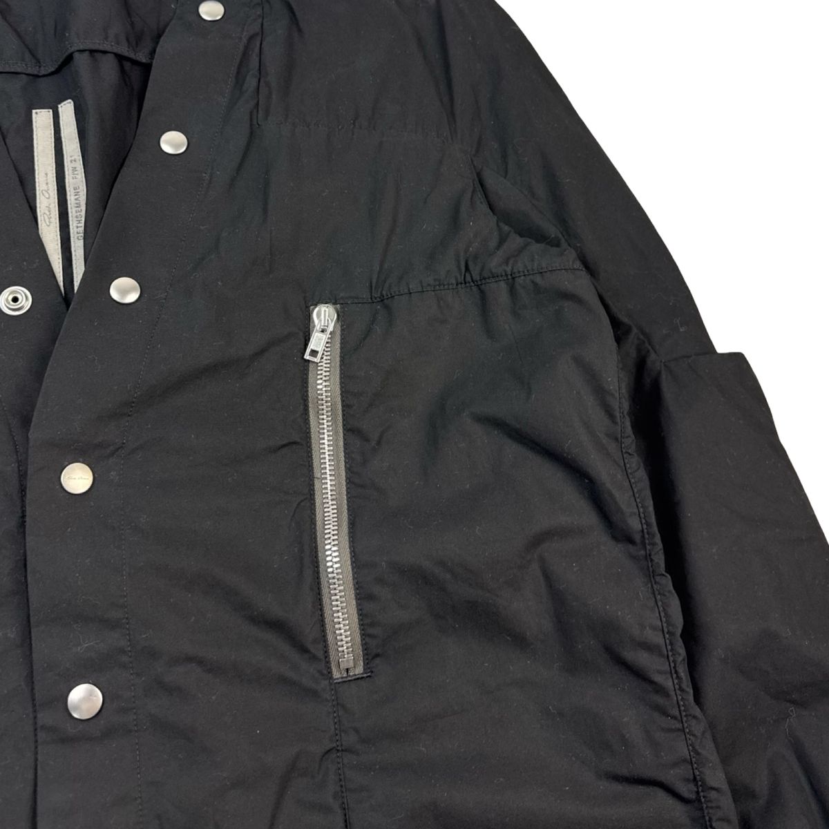 Rick Owens Larry Shirt Black