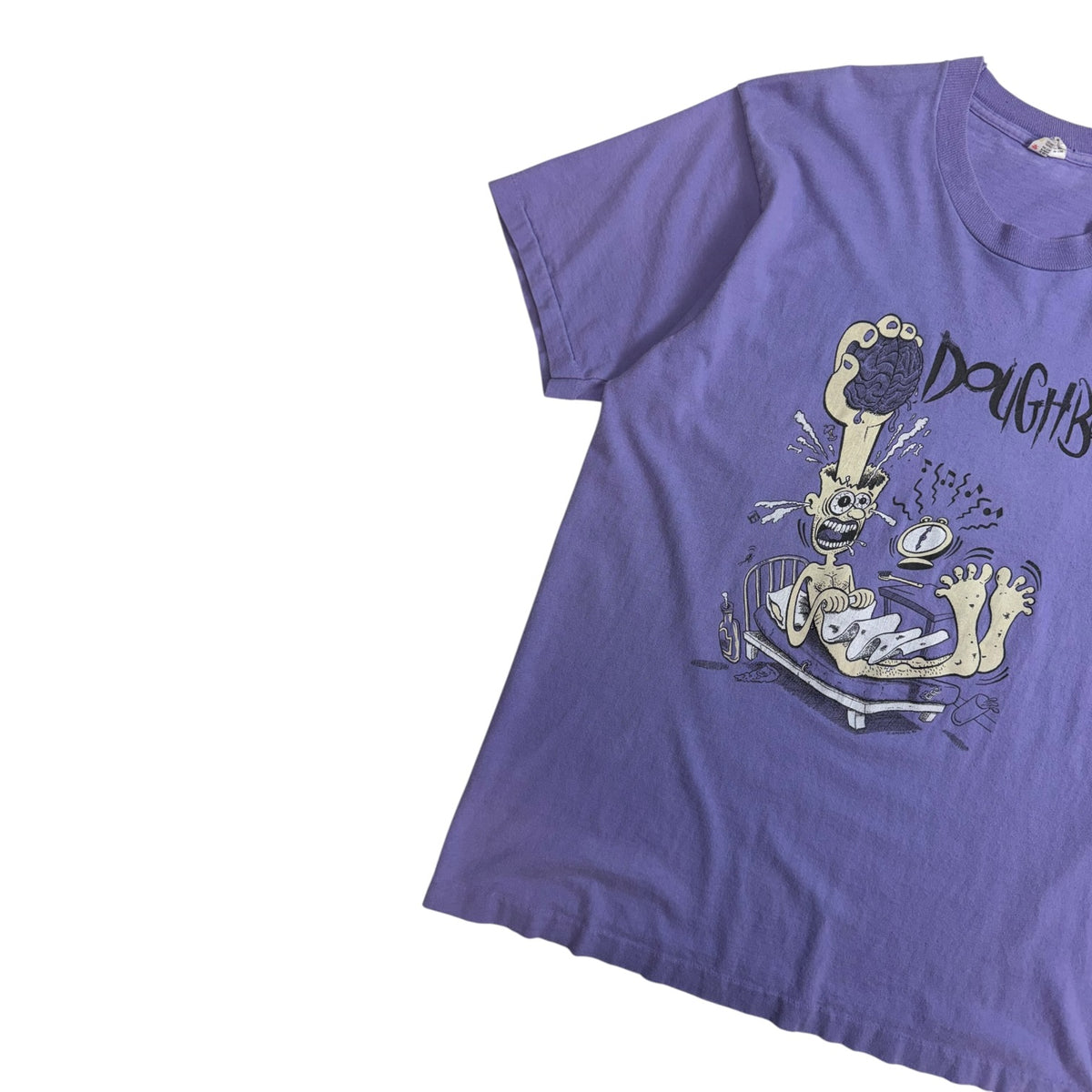 Vintage 1990 Doughboys "Happy Accidents" T-Shirt Purple