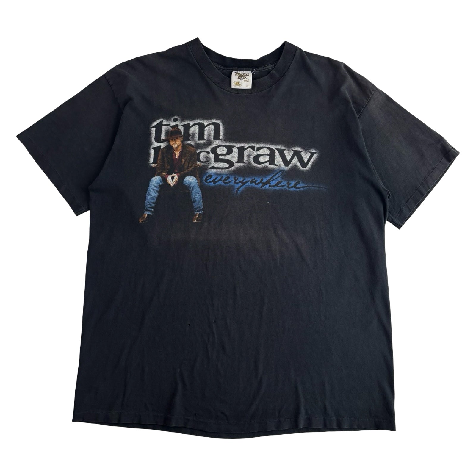 1997 Tim McGraw “Everywhere” Tour T-Shirt Black